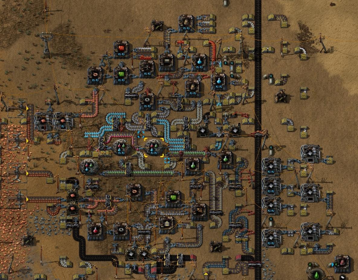 My Science Pack Factory with 37 Hours r/factorio