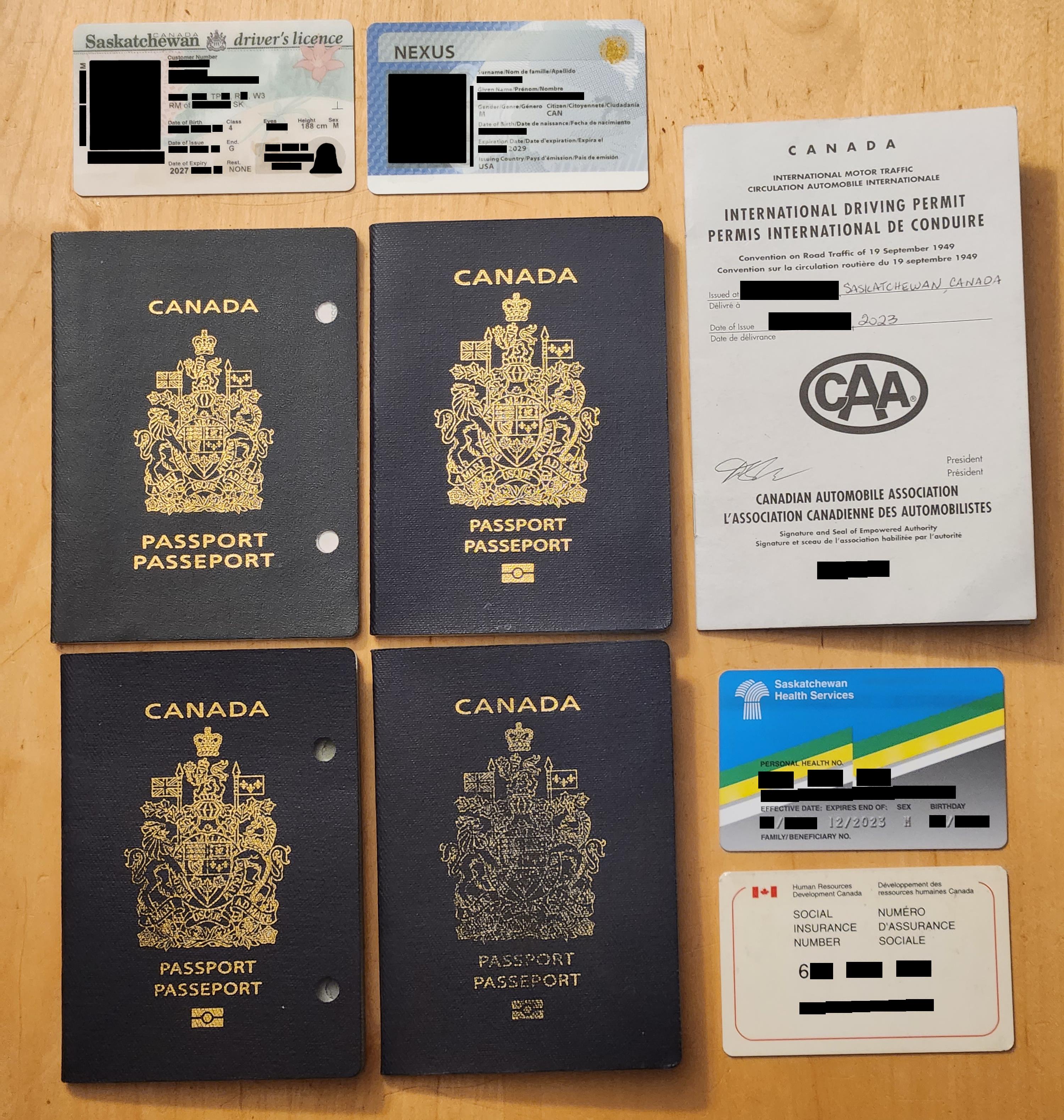 Canadian Passport Card