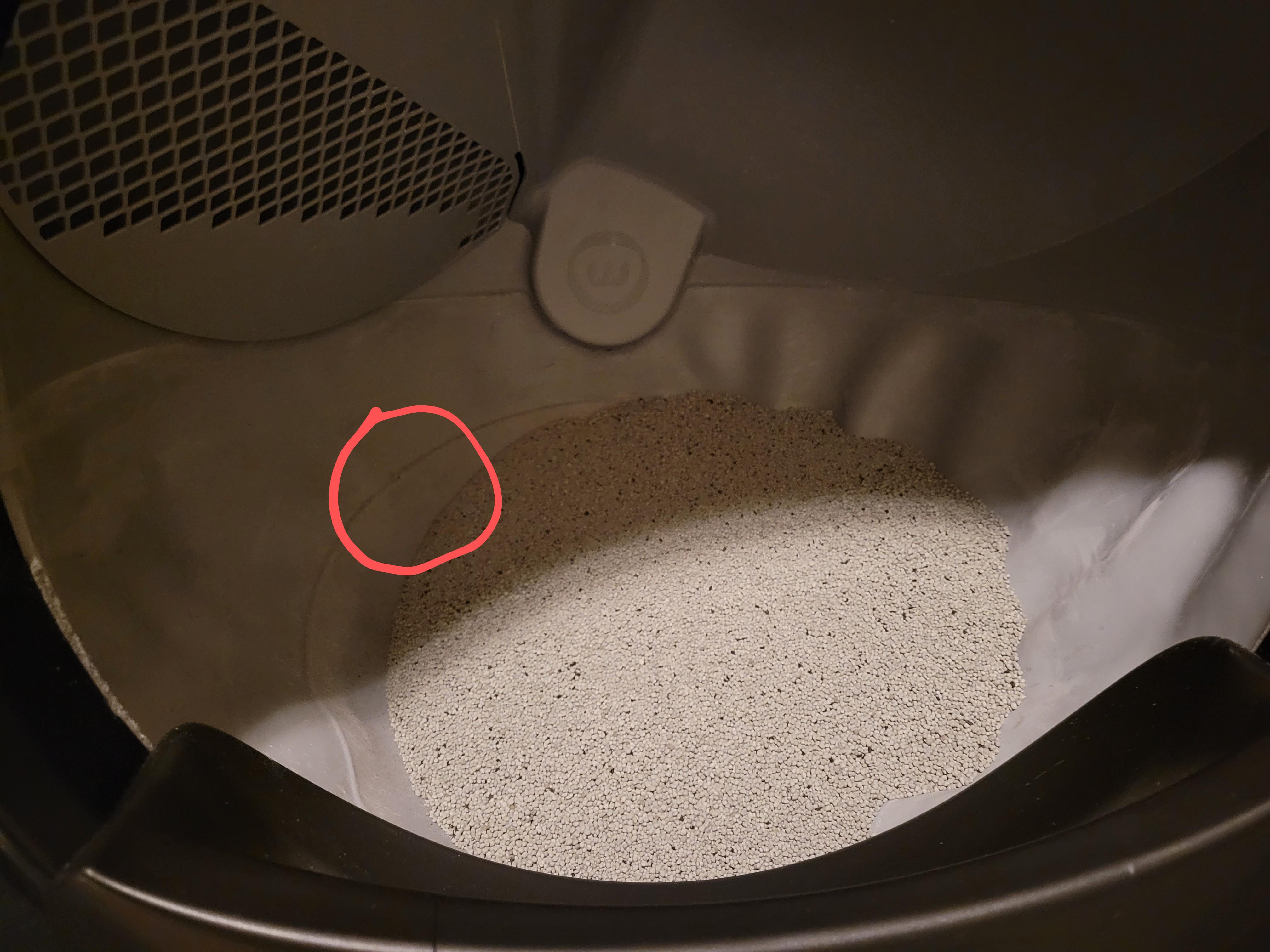 Pee Clump Sticking to the Liner r/litterrobot