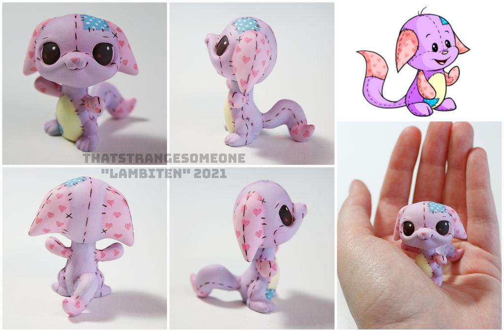 Kacheek neopets LPS custom by thatstrangesomeone on DA