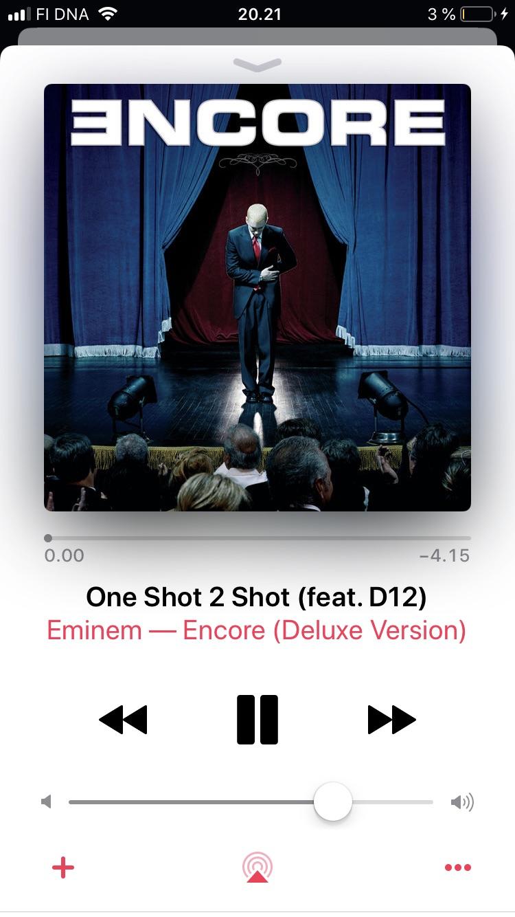 Apple music has only censored version of this song and it censors the