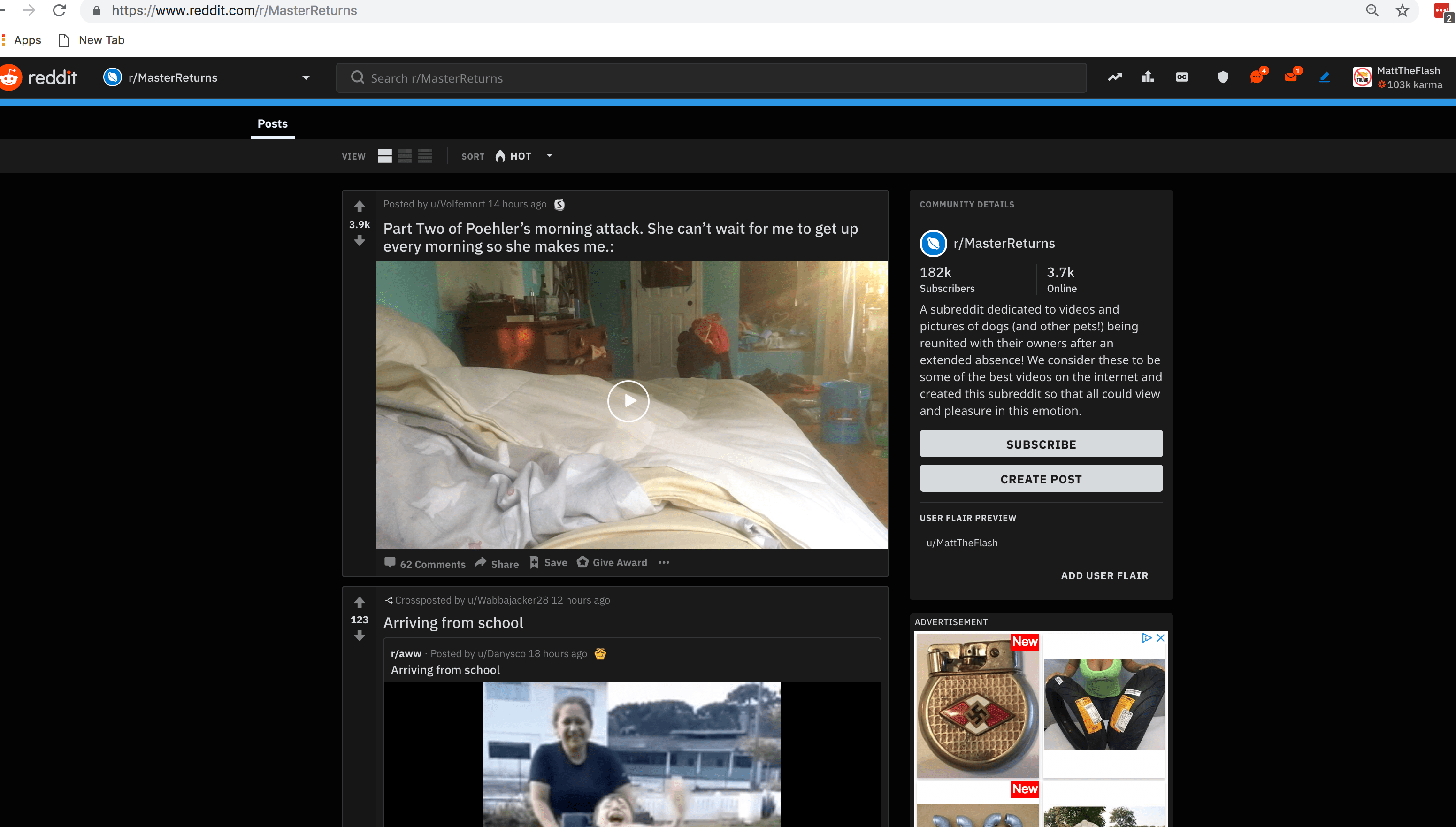 Screenshot I just took of Reddit whenyouseeit
