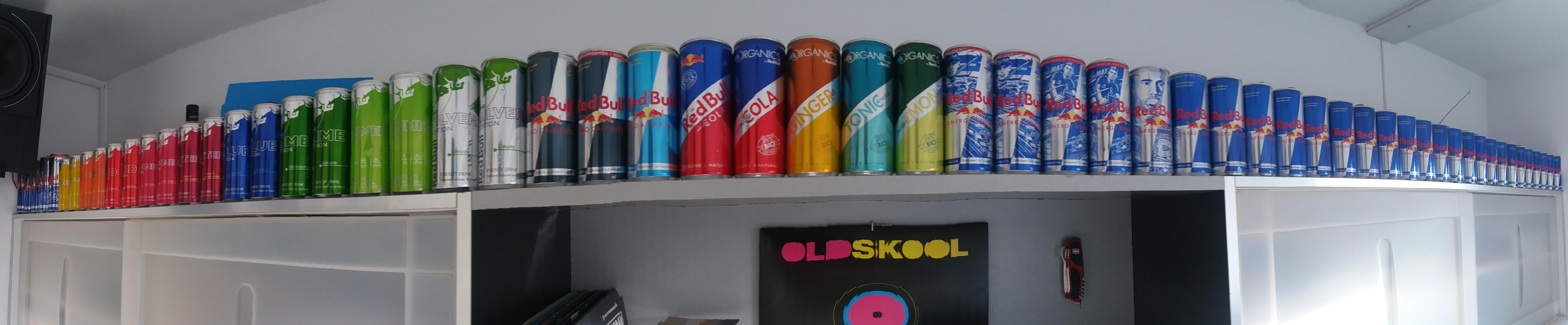 My collection of Red Bull cans CoolCollections