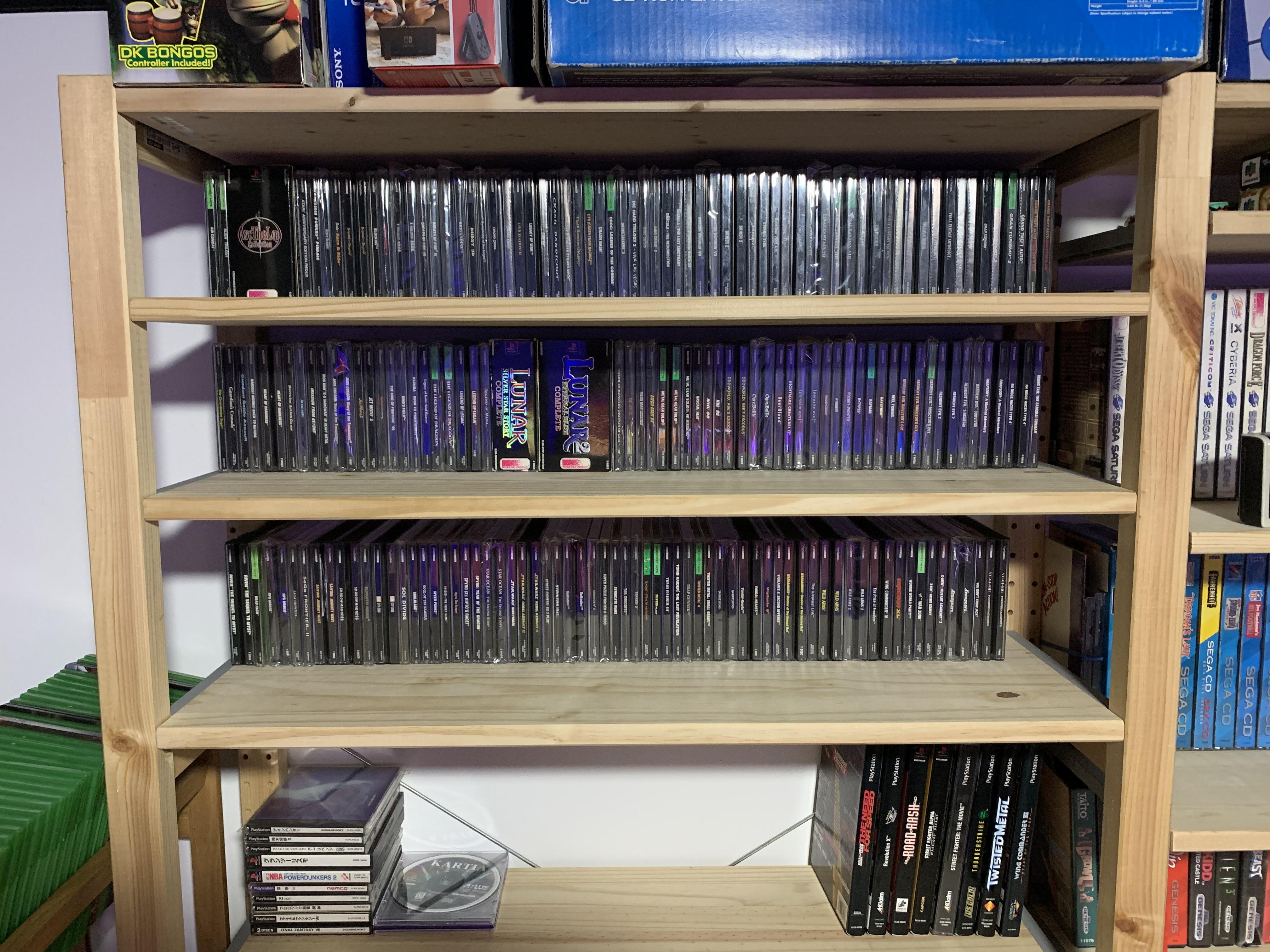 PS1 Collection (One of my favorites to collect for) gamecollecting