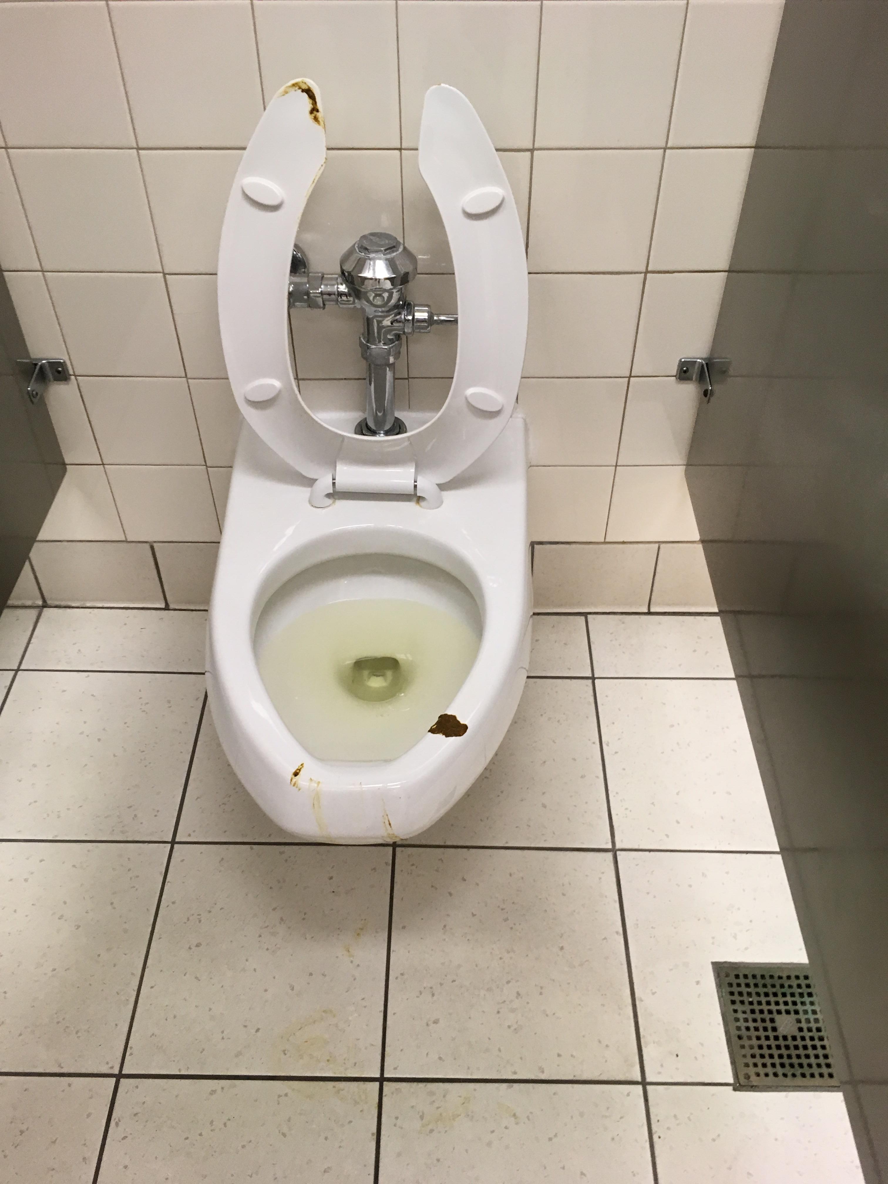 I’m a cart attendant at a super Target. I got to clean this up