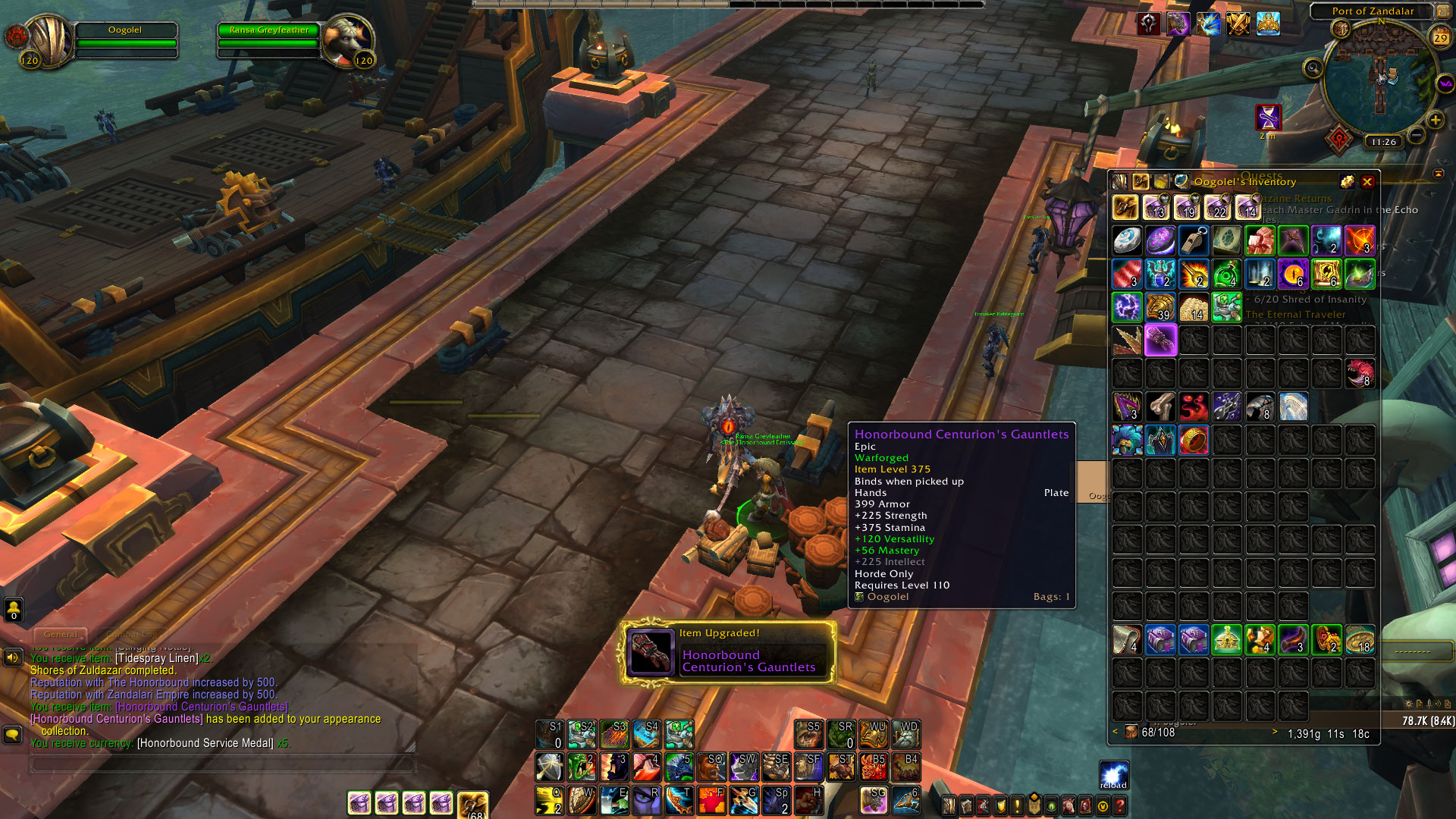 My item from the asssault chest just r/wow