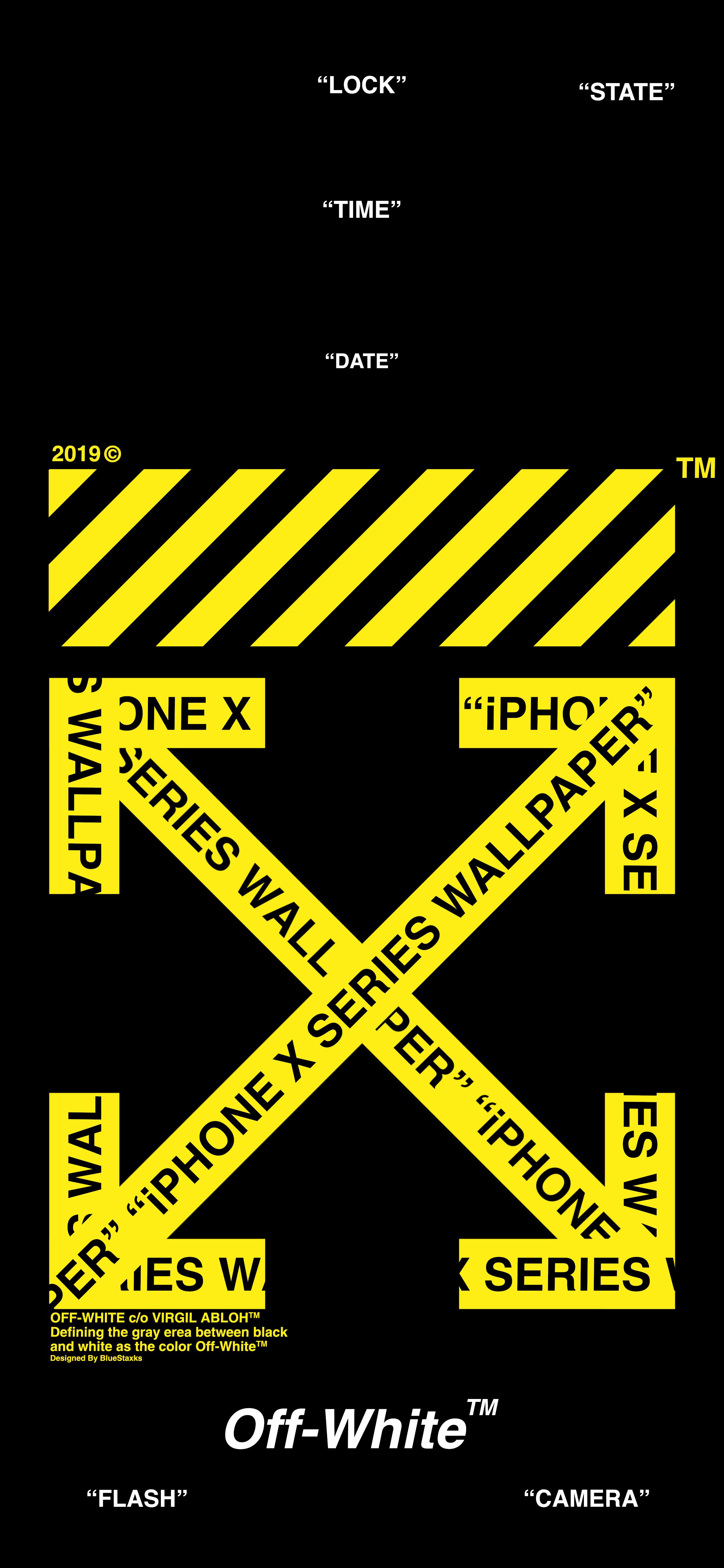 Off White Color Iphone Wallpaper Test