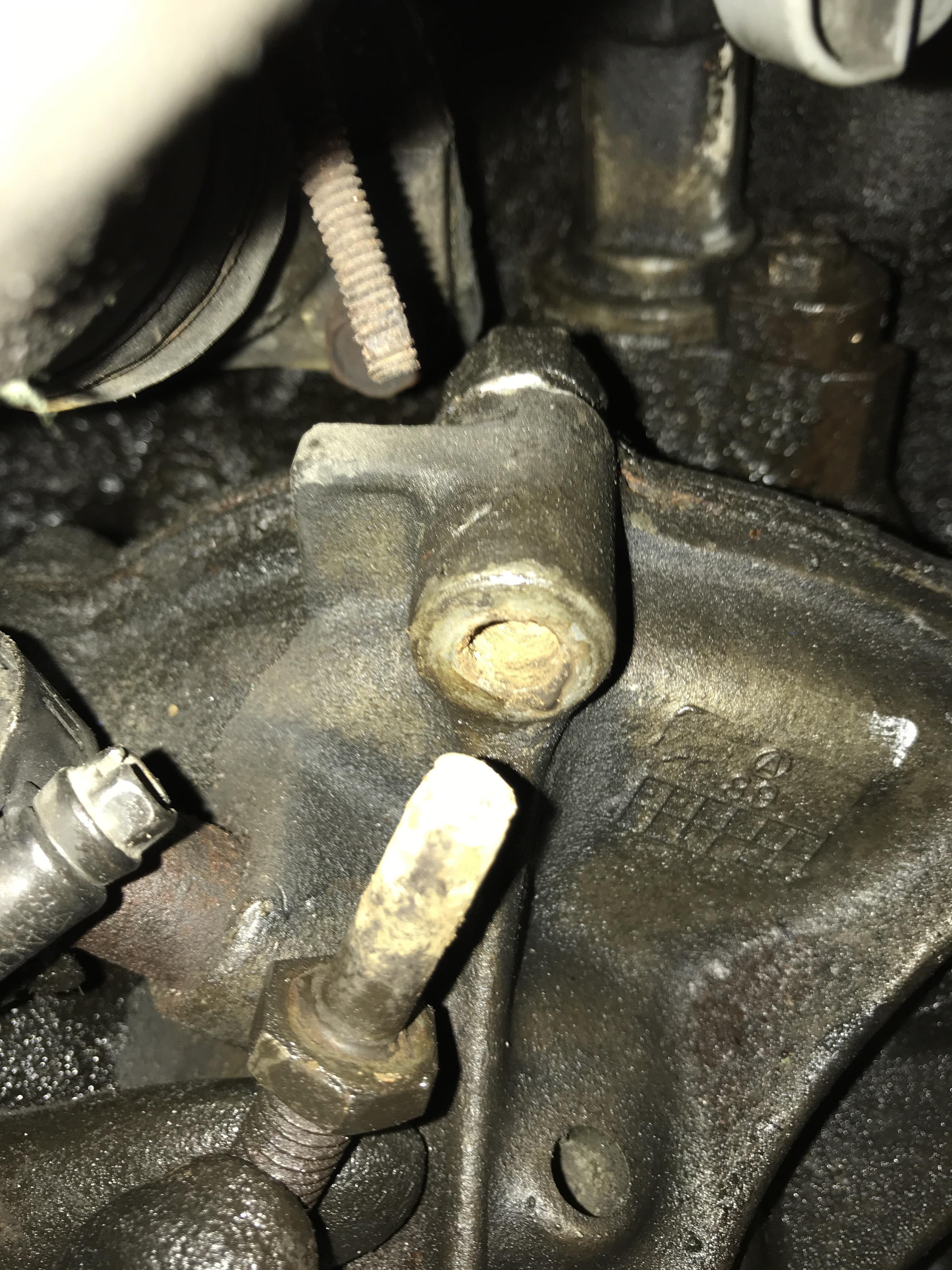 Had a couple bolts snap off when removing water pump. Best way to get that out? r/MechanicAdvice
