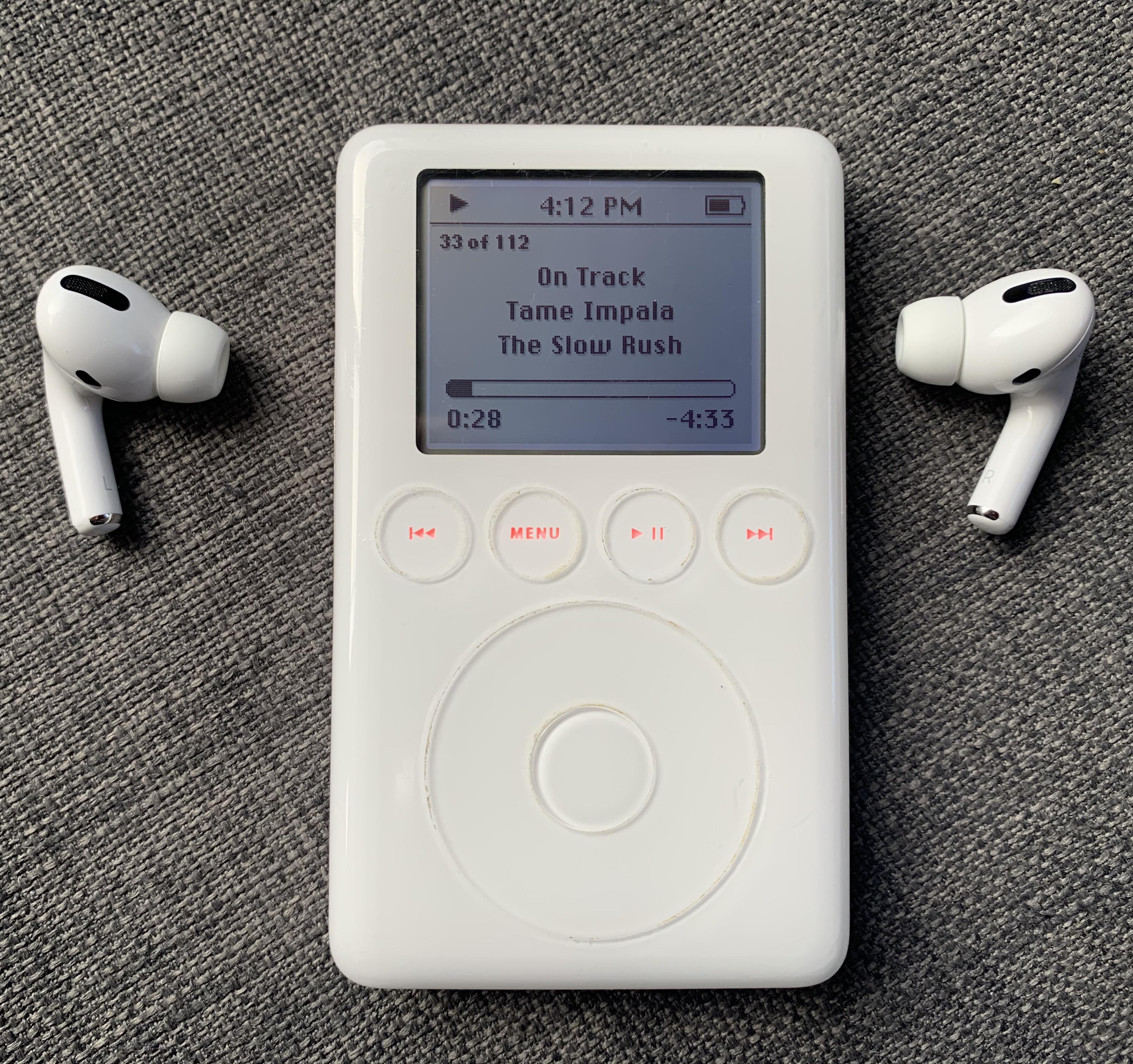 Old meets new if only it worked like this airpods