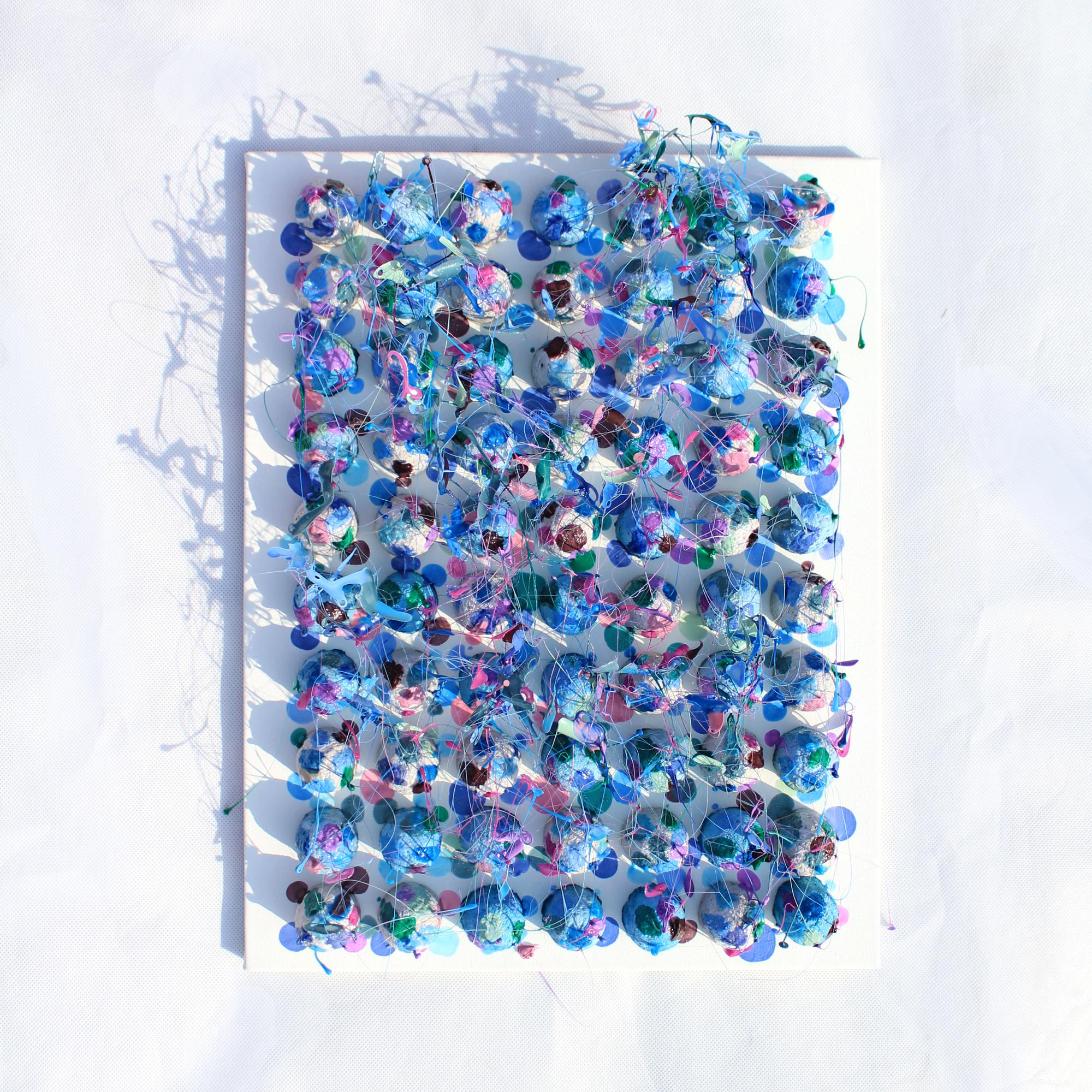 Blue Abstract Sculpture Weird Sculpture, please, check out a new