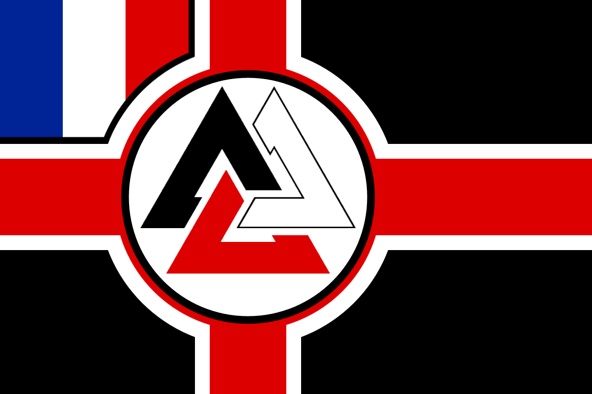 HighRes Valkist Frankreich flag Fuhrerreich