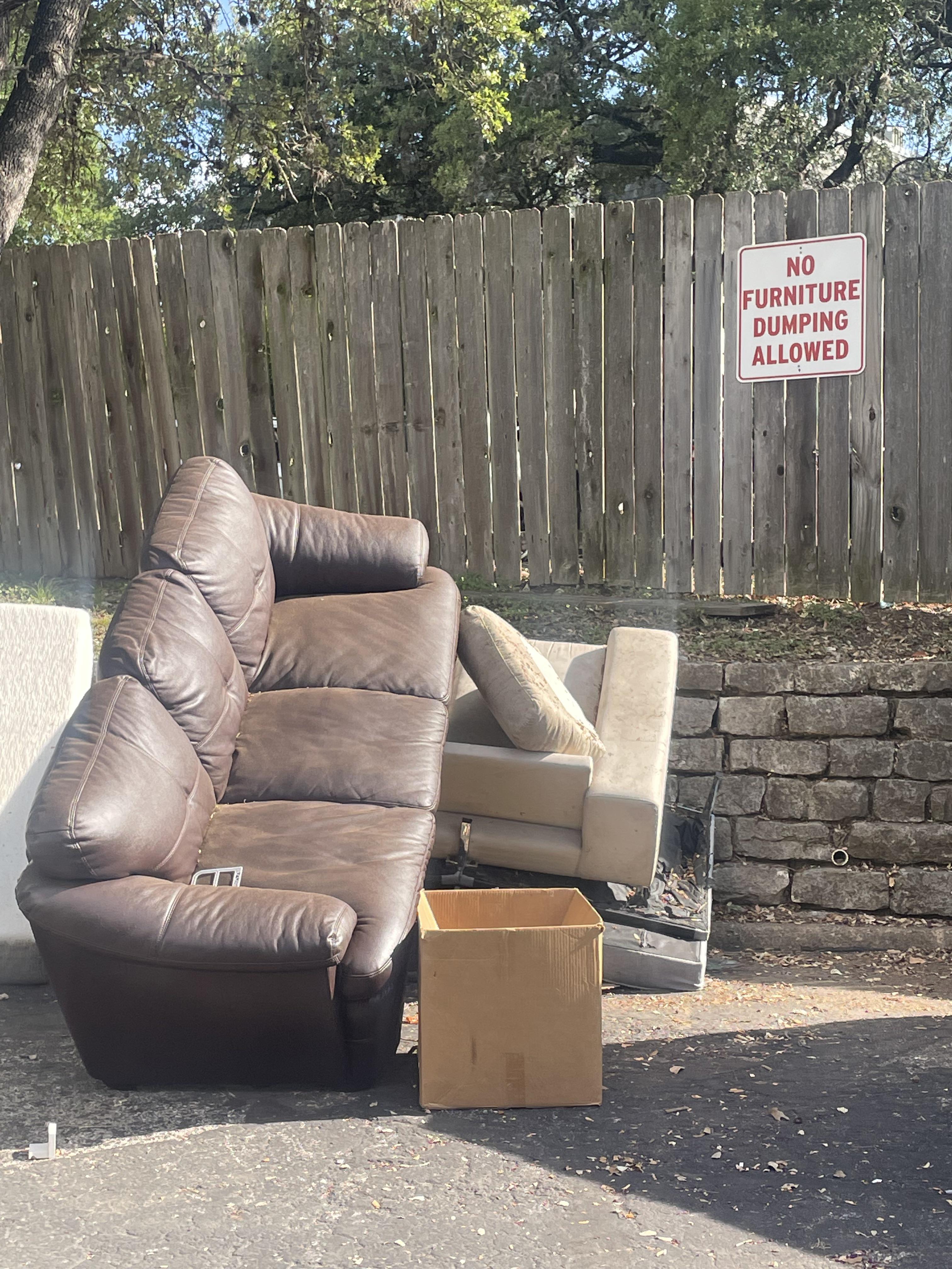 To stop furniture dumping r/therewasanattempt