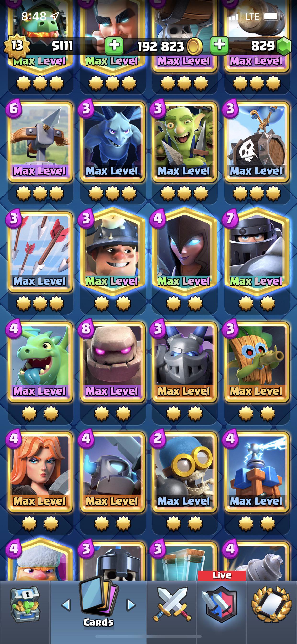 Favorite star level cards ? Looking for ideas which other ones to