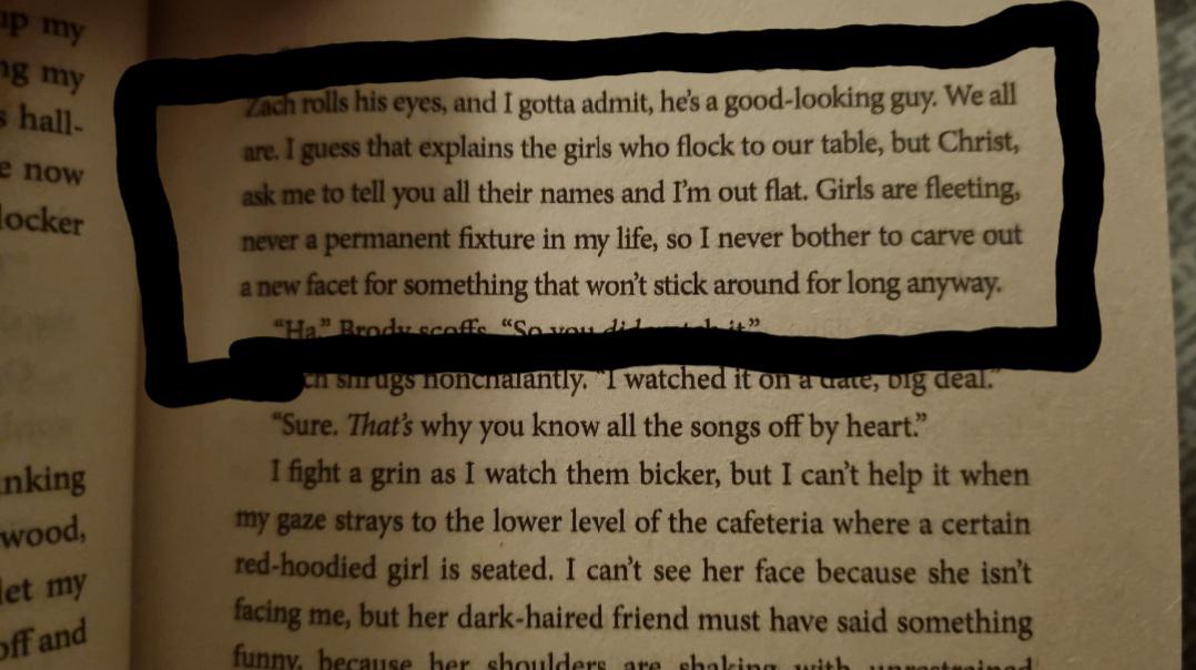 "I noticed my friend is hot. all of us are hot that's probably why