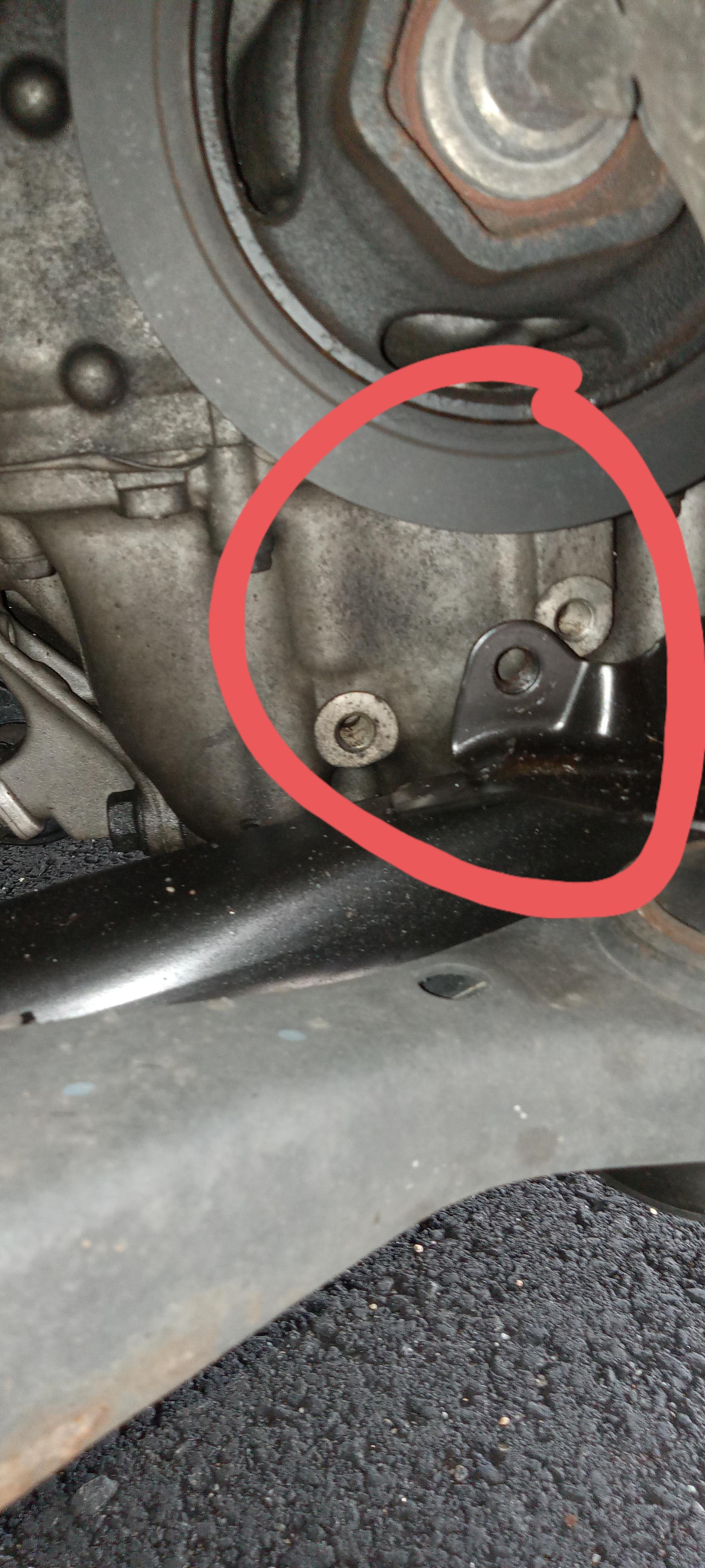 2016 Honda Civic Missing Bolt Front Alignment? Need to know what bolt