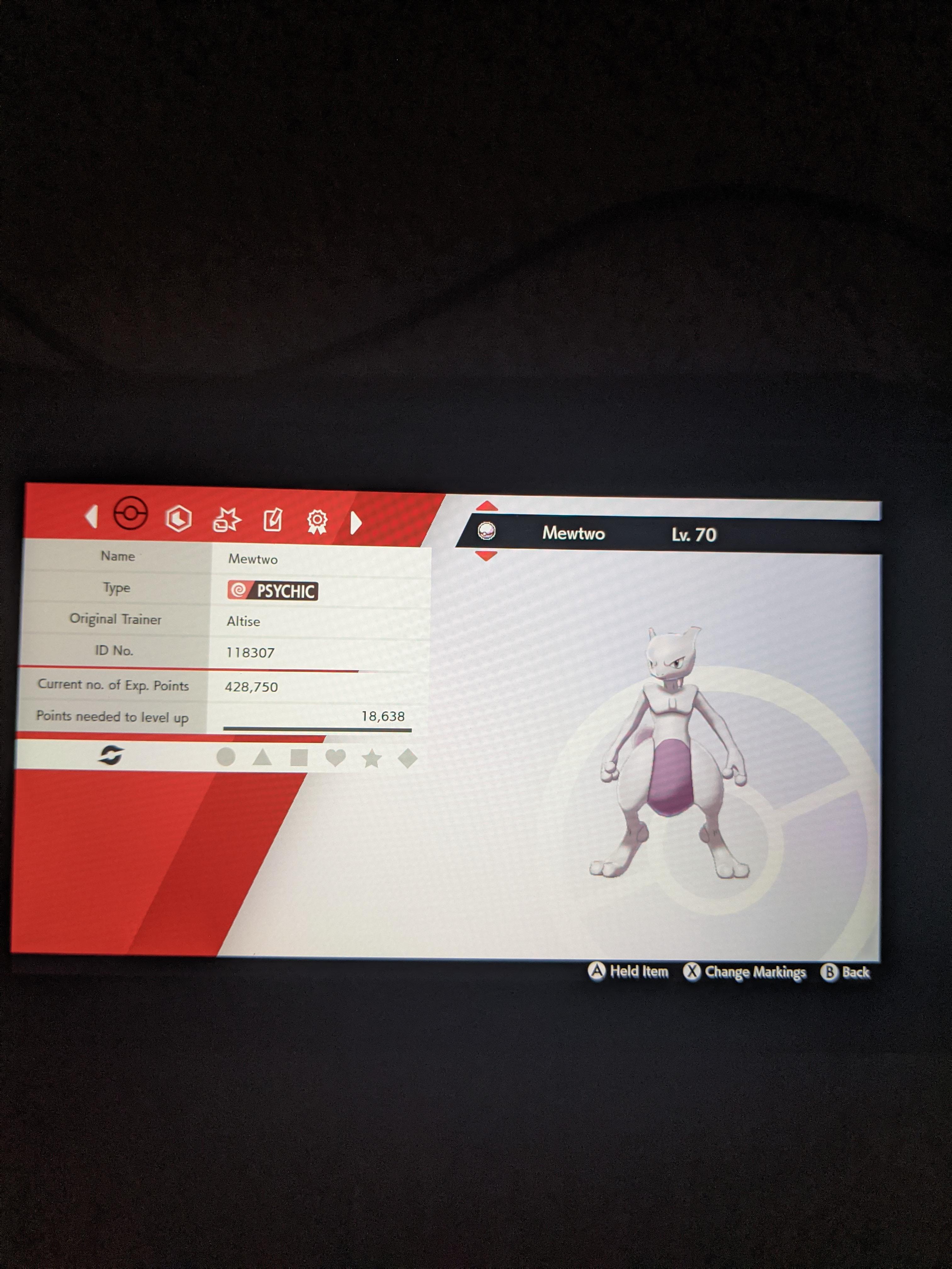 Finally caught Mewtwo in a max lair battle. I been trying to get him