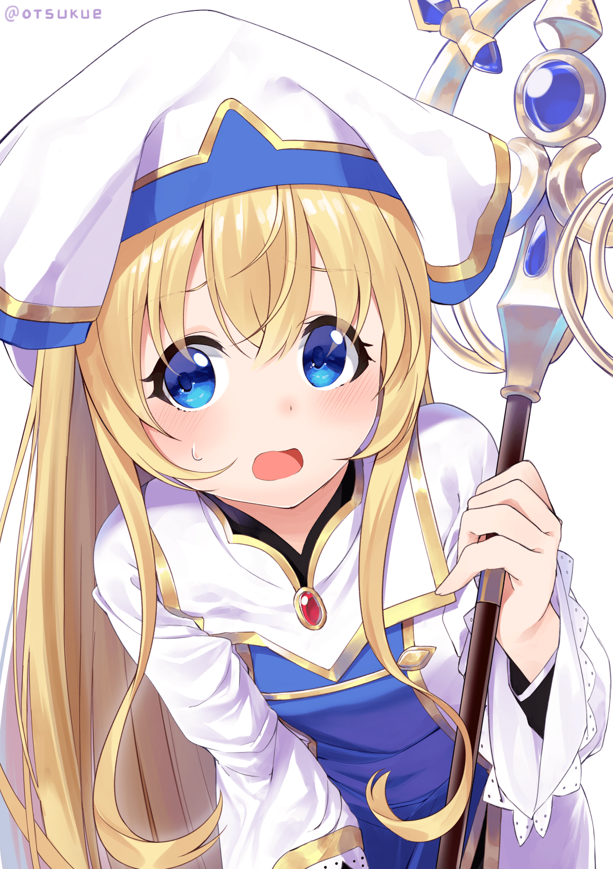 Cute Priestess by Otsuke GoblinSlayer