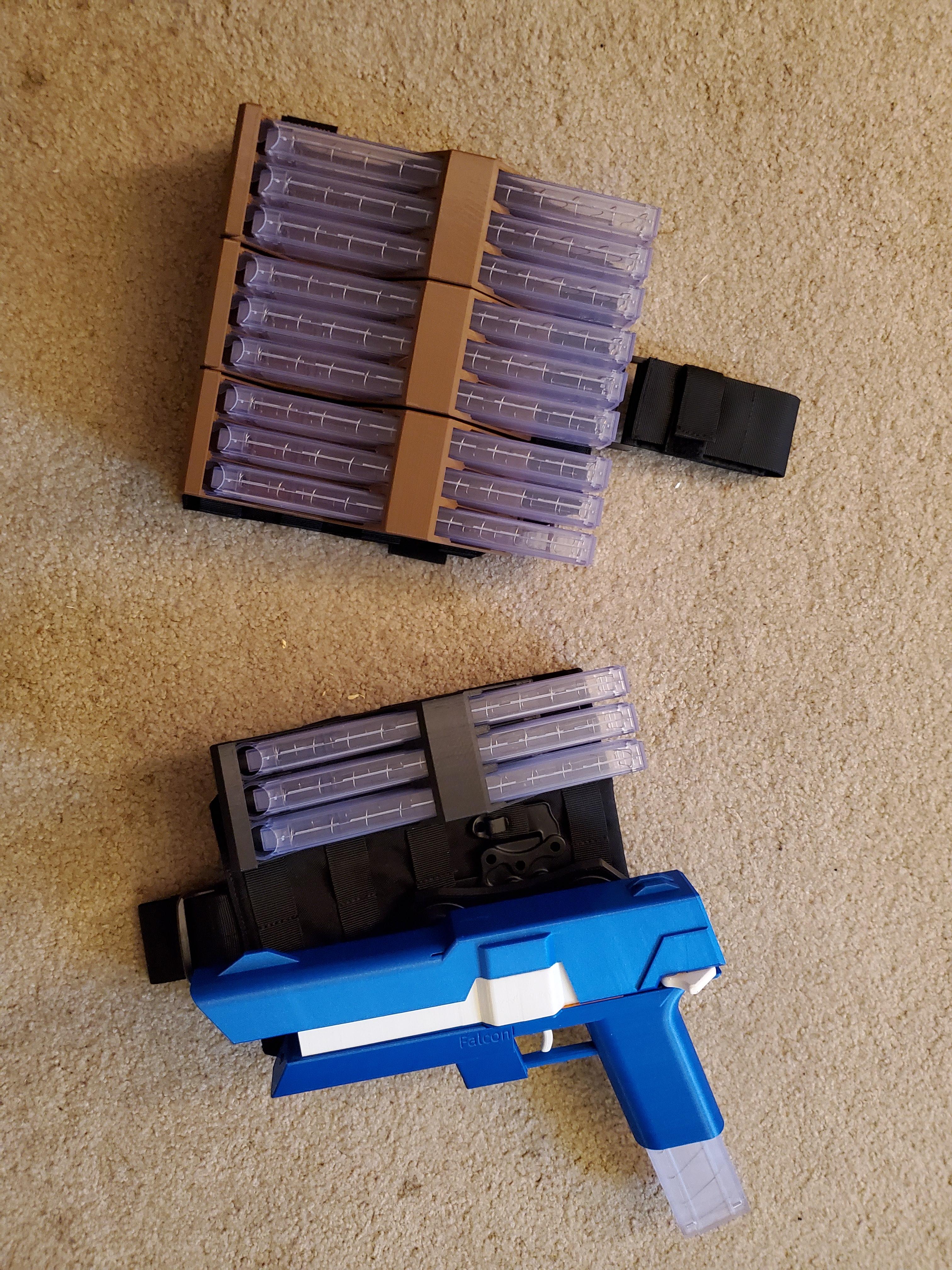 Triple Talon Magazine Holders r/Nerf