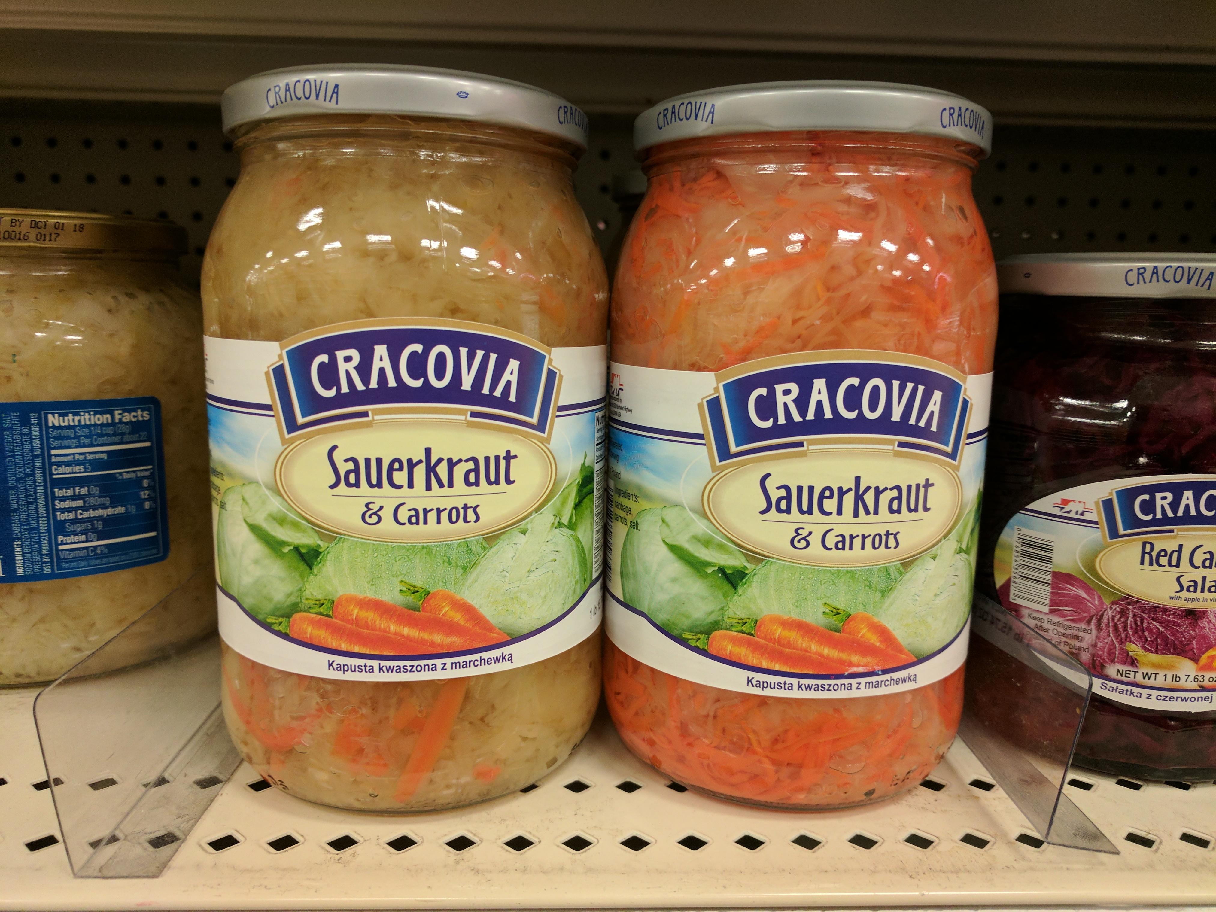 Sauerkraut & Carrots or Carrots & Sauerkraut r/mildlyinteresting