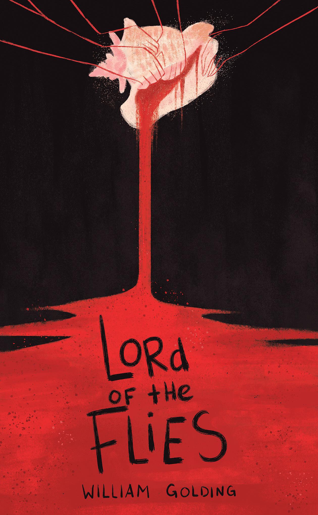 Lord of the Flies Book Cover r/Illustration
