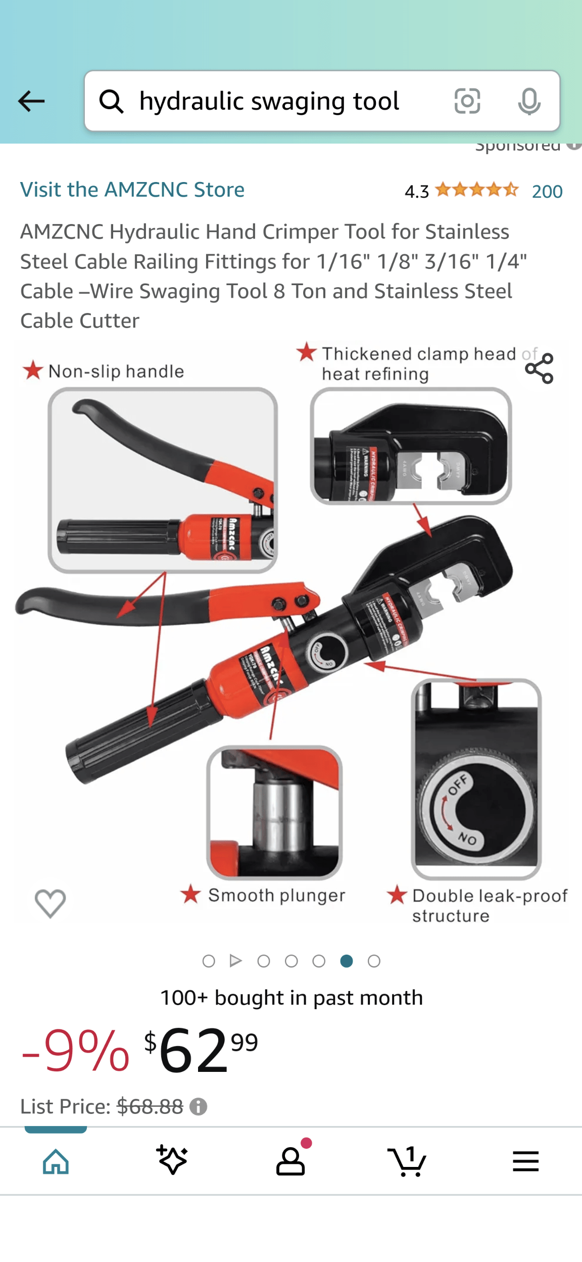 Need help with crimping steel cables r/Tools