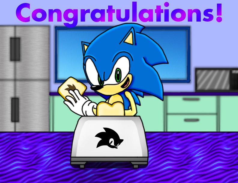 Sonic Artwork Congratulations, SEGA and everyone for getting the Sonic