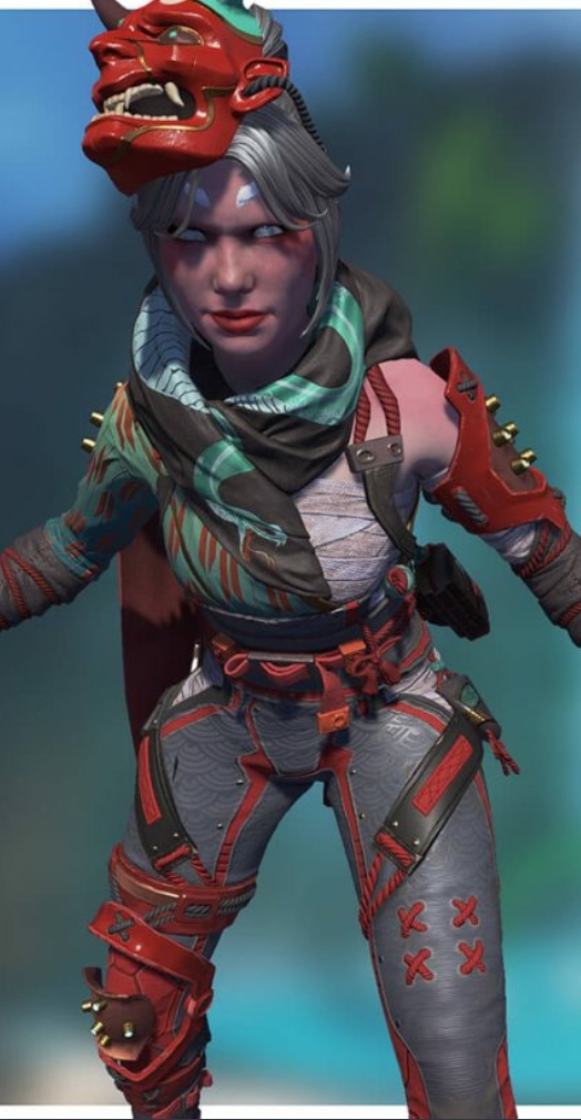 Apex Legends, Wraith, Oni Mask, Demons Whisper, Season 9,, 52 OFF