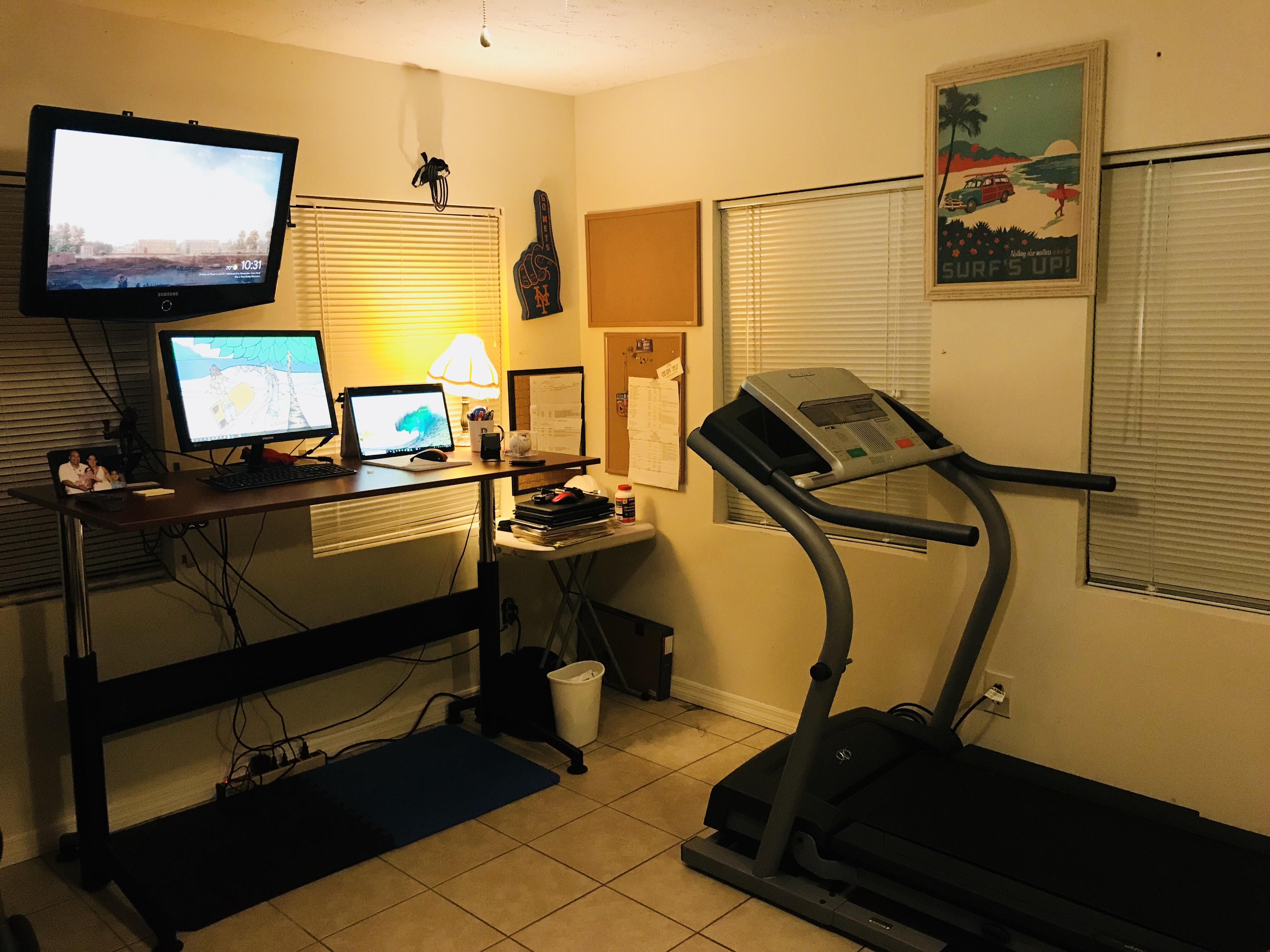 Pretty pleased with my near complete home office setup. [Building