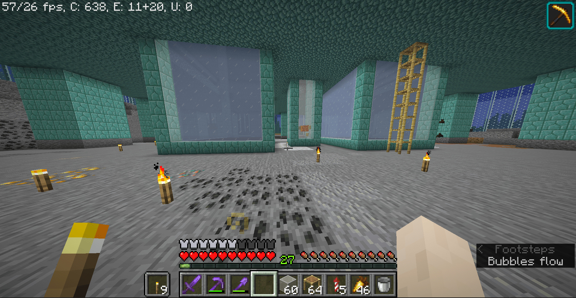 Why do the Guardians spawn only when I get away from here? r/Minecraft