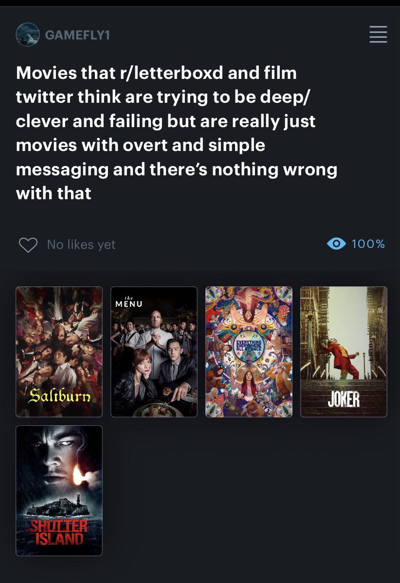 Fine I’ll say it r/Letterboxd