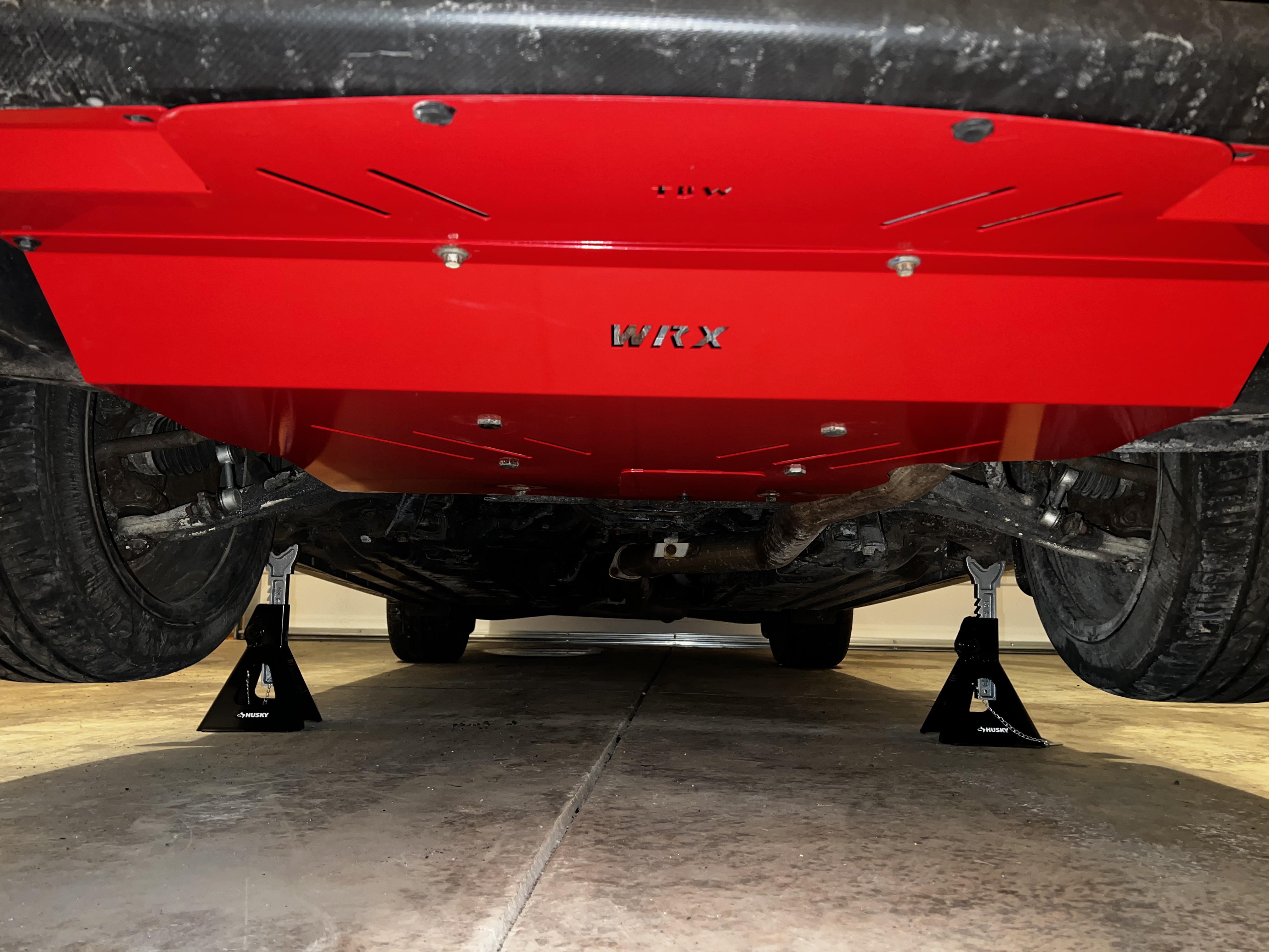 TBW Performance skid plate install 2018 WRX r/WRX