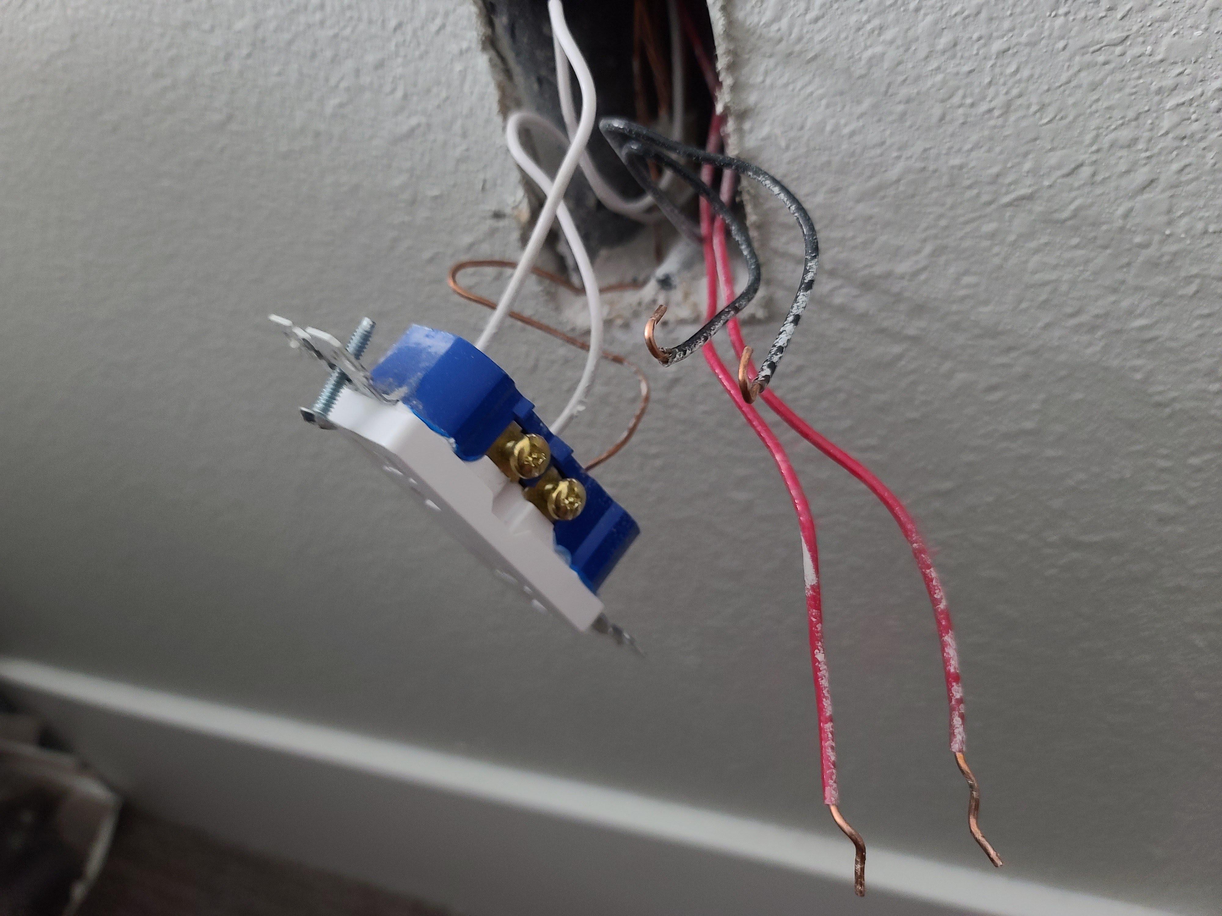 Tried making a switched outlet always hot and got in over my head. Now