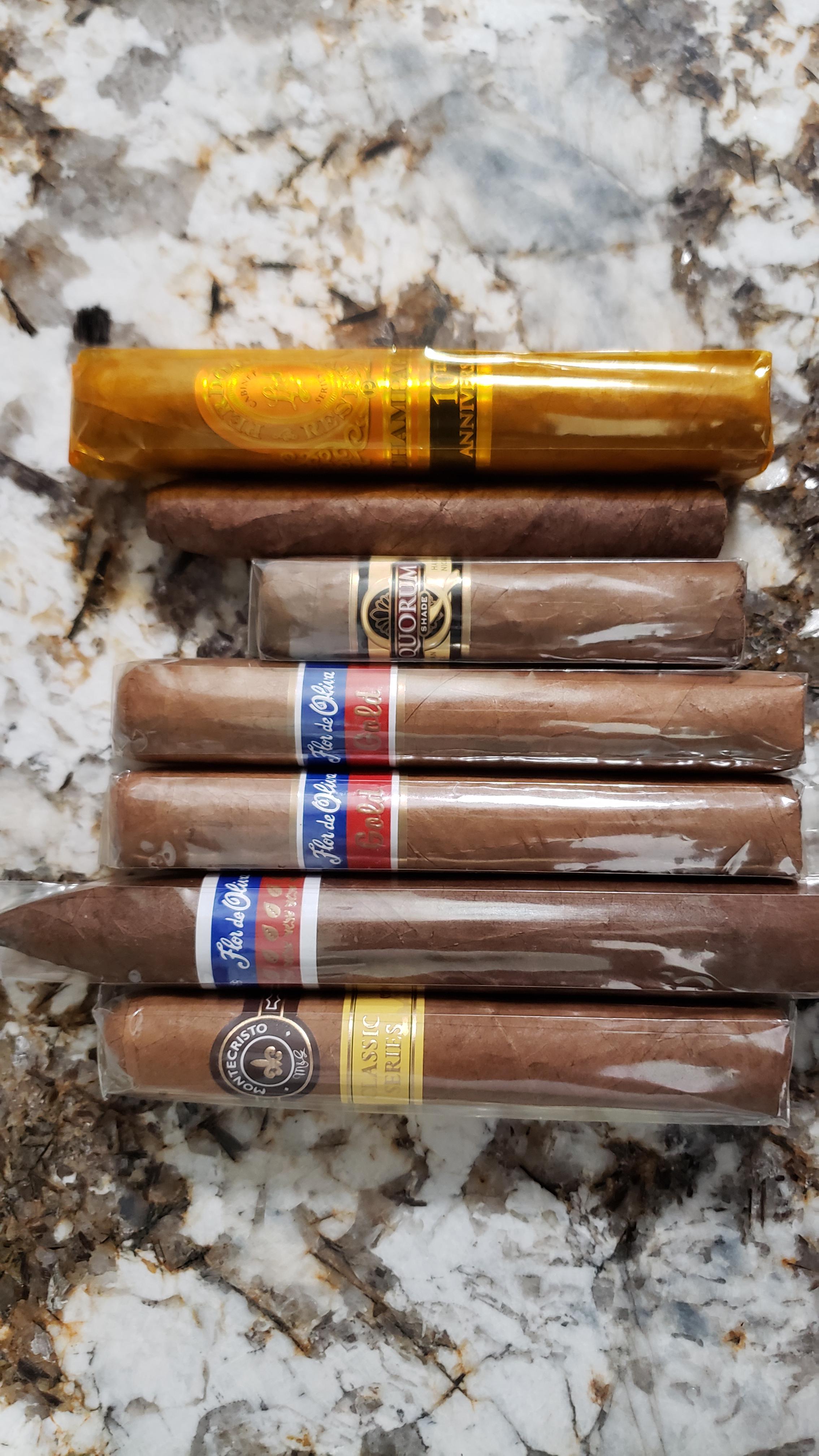 Here's whats in my stash. Very new to cigars. Keeping them in the