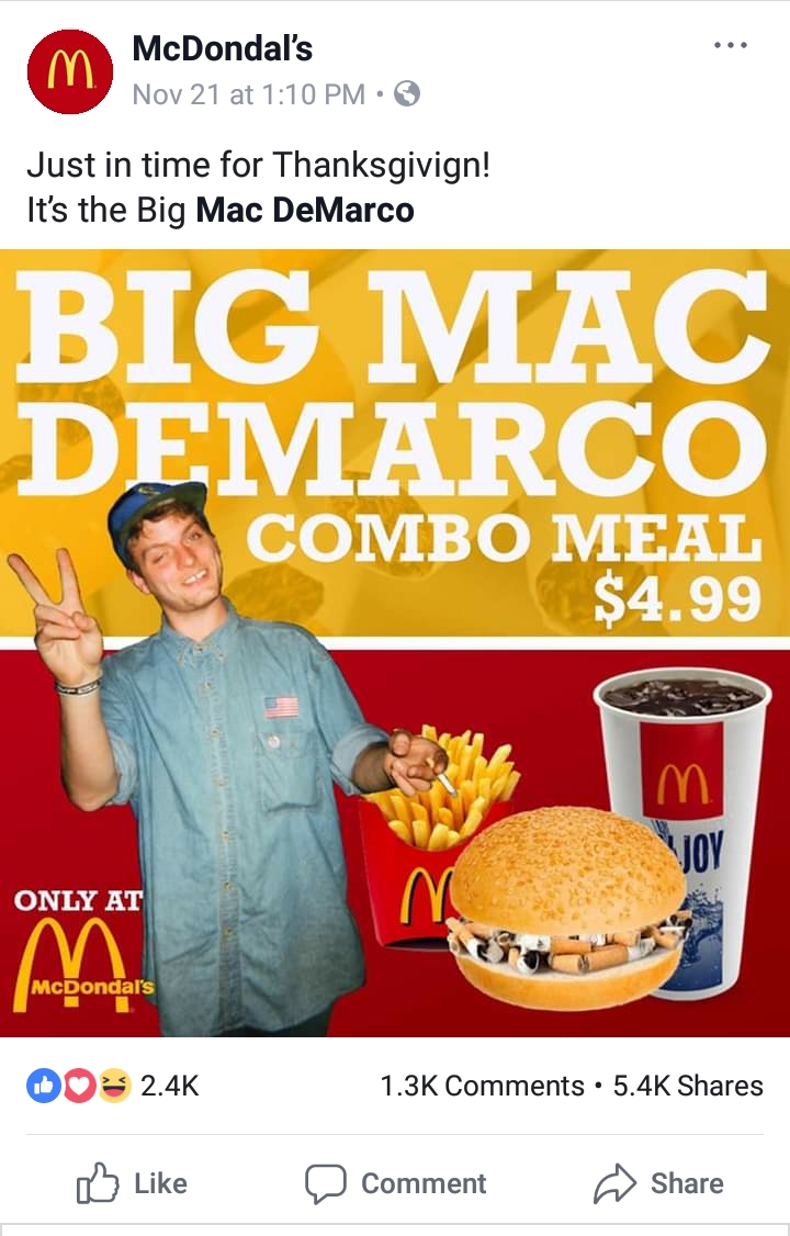 New Mackie sales r/macdemarco