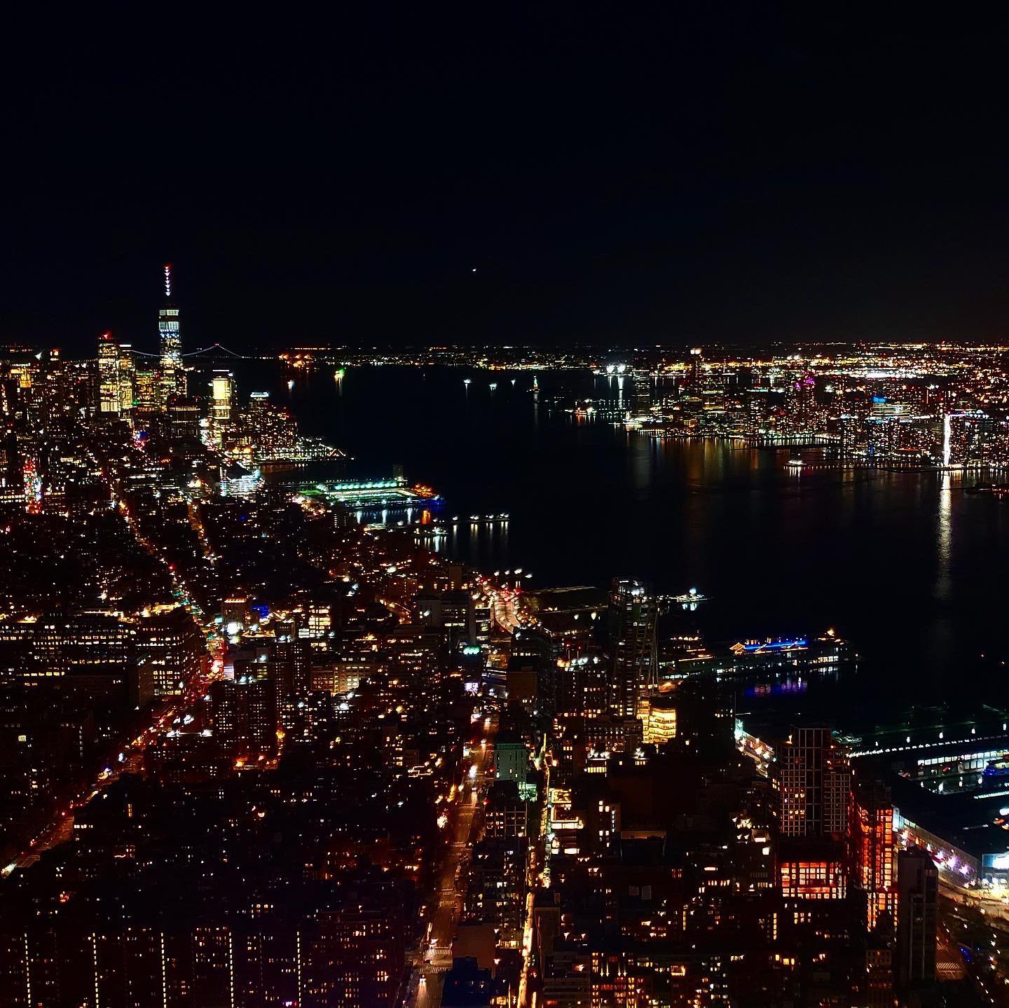 The City Night View from the top of The Edge🔥 r/nycpics