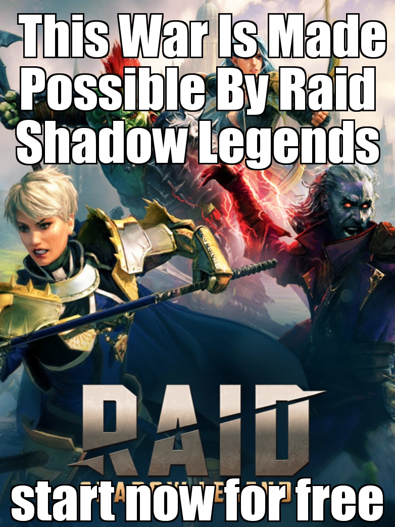 Raid shadow legend sponsored me ww3
