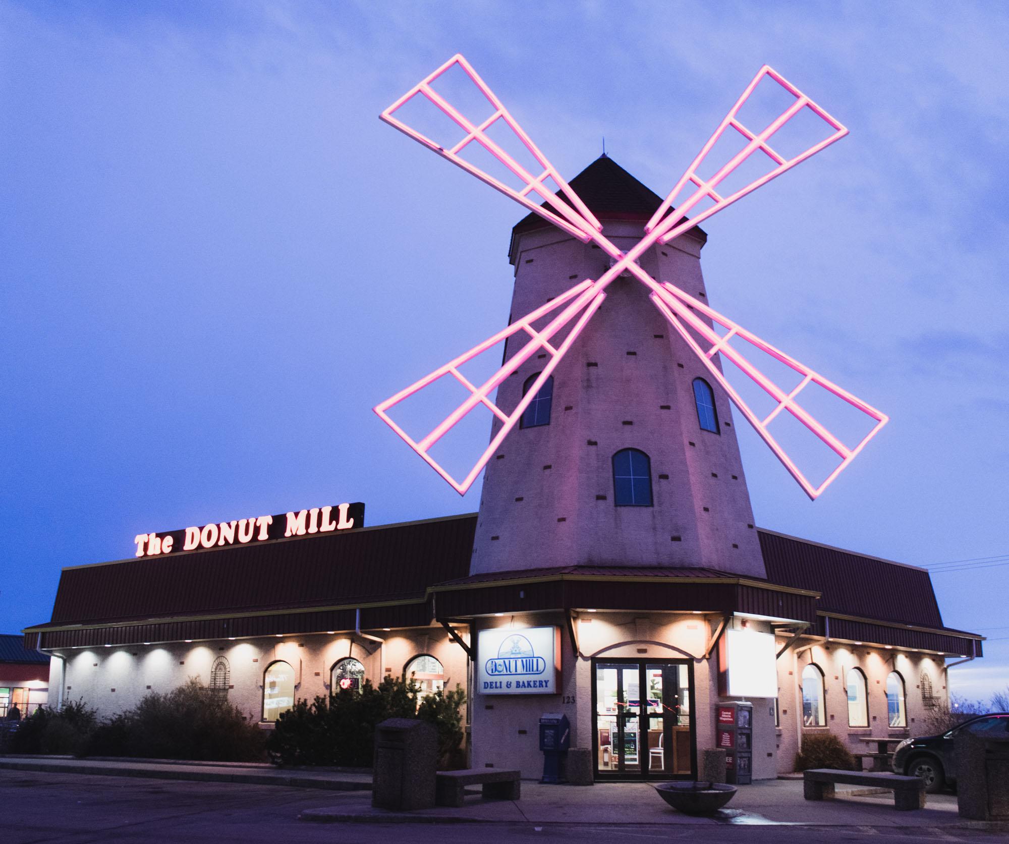 ITAP of The Donut Mill in Red Deer, Alberta r/itookapicture