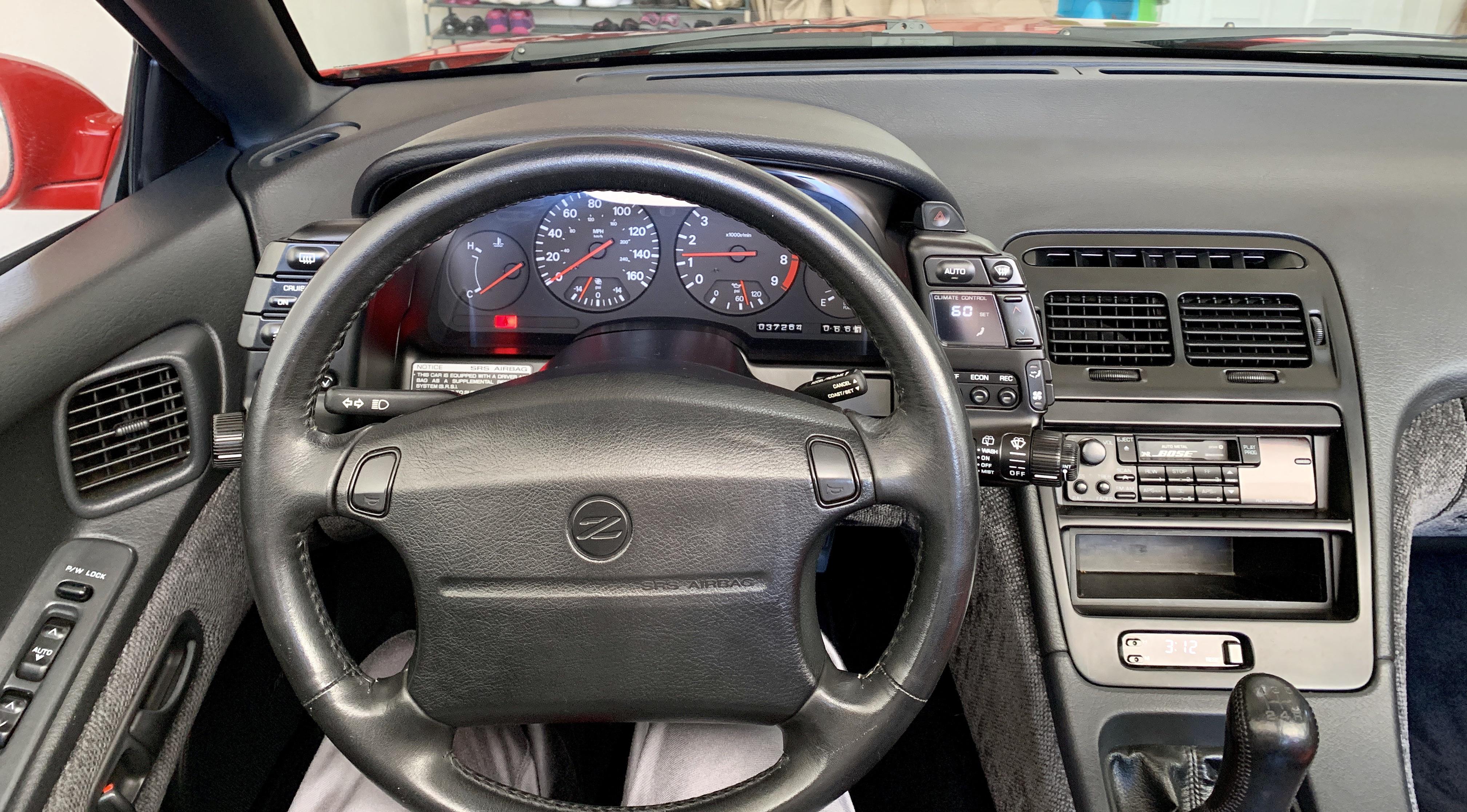 Z32 Cockpit! Still looks amazing for being 28 years old! r/Nissan