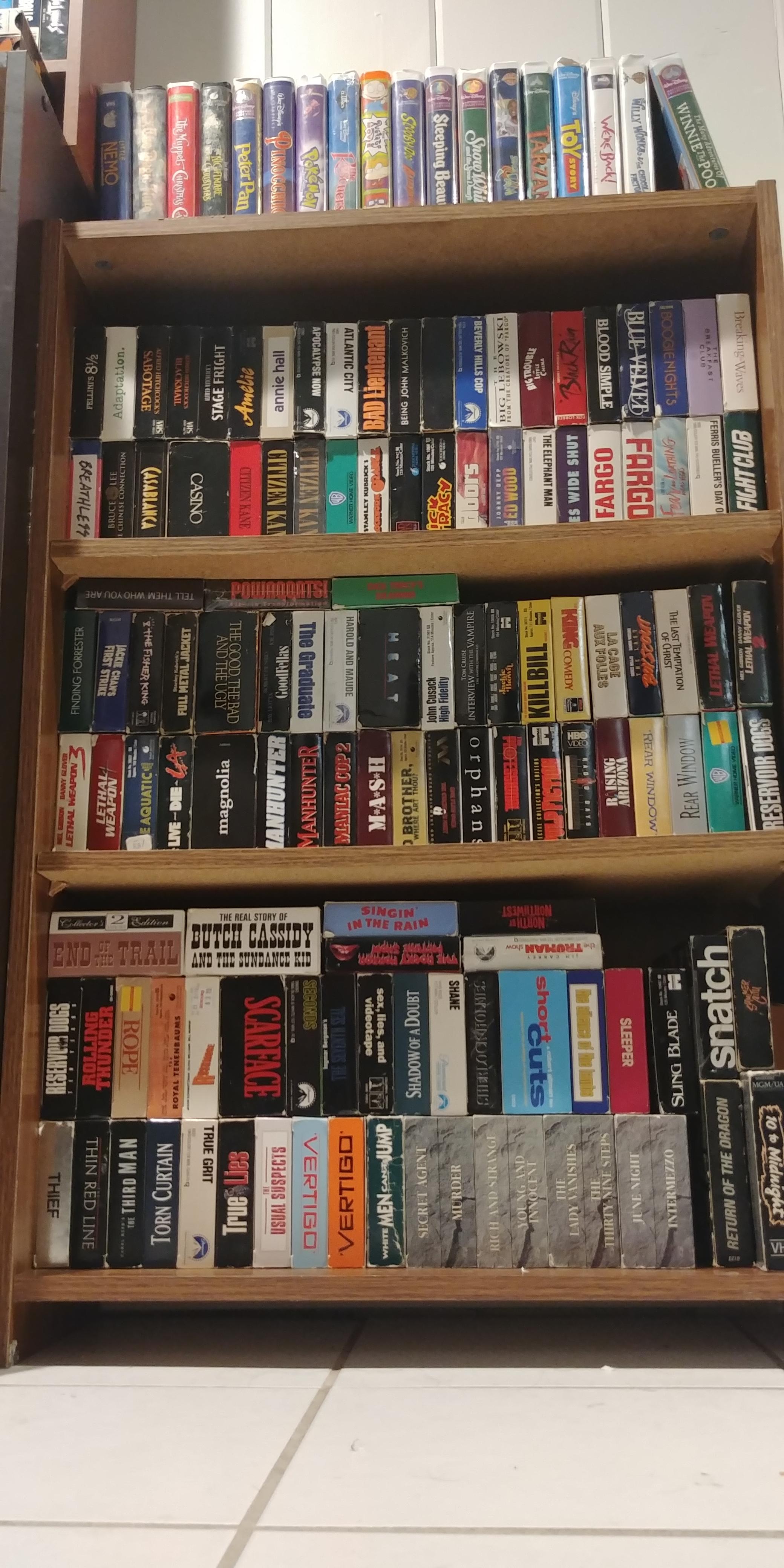 VHS library part 1 r/VHS