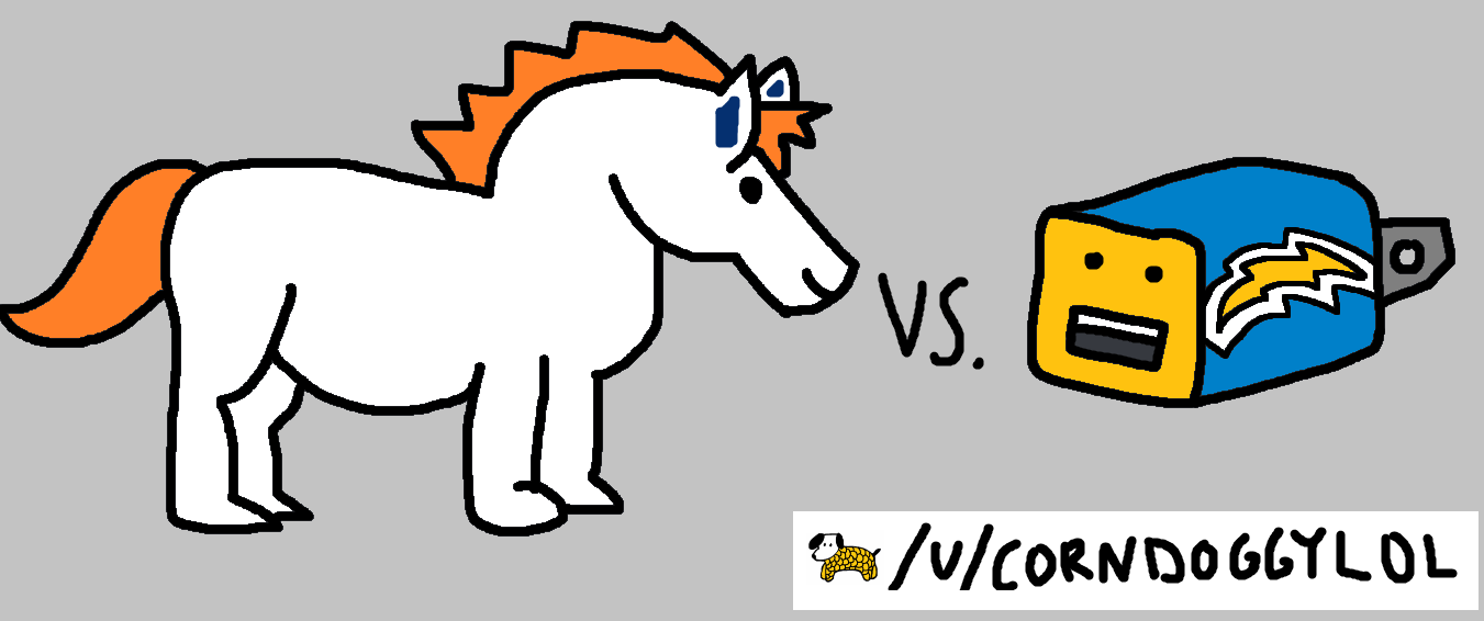 Chargers Week 16 Matchup Drawing! r/Chargers