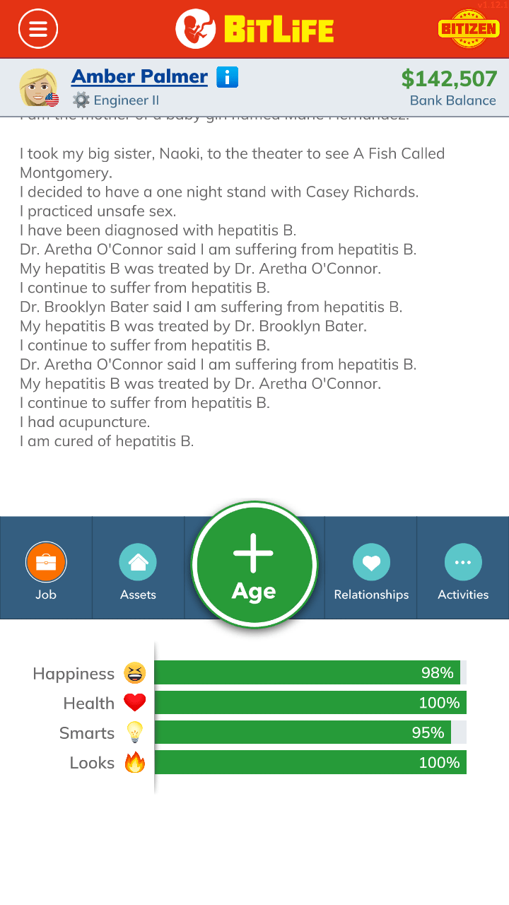 Acupuncture cures Hepatitis B r/BitLifeApp