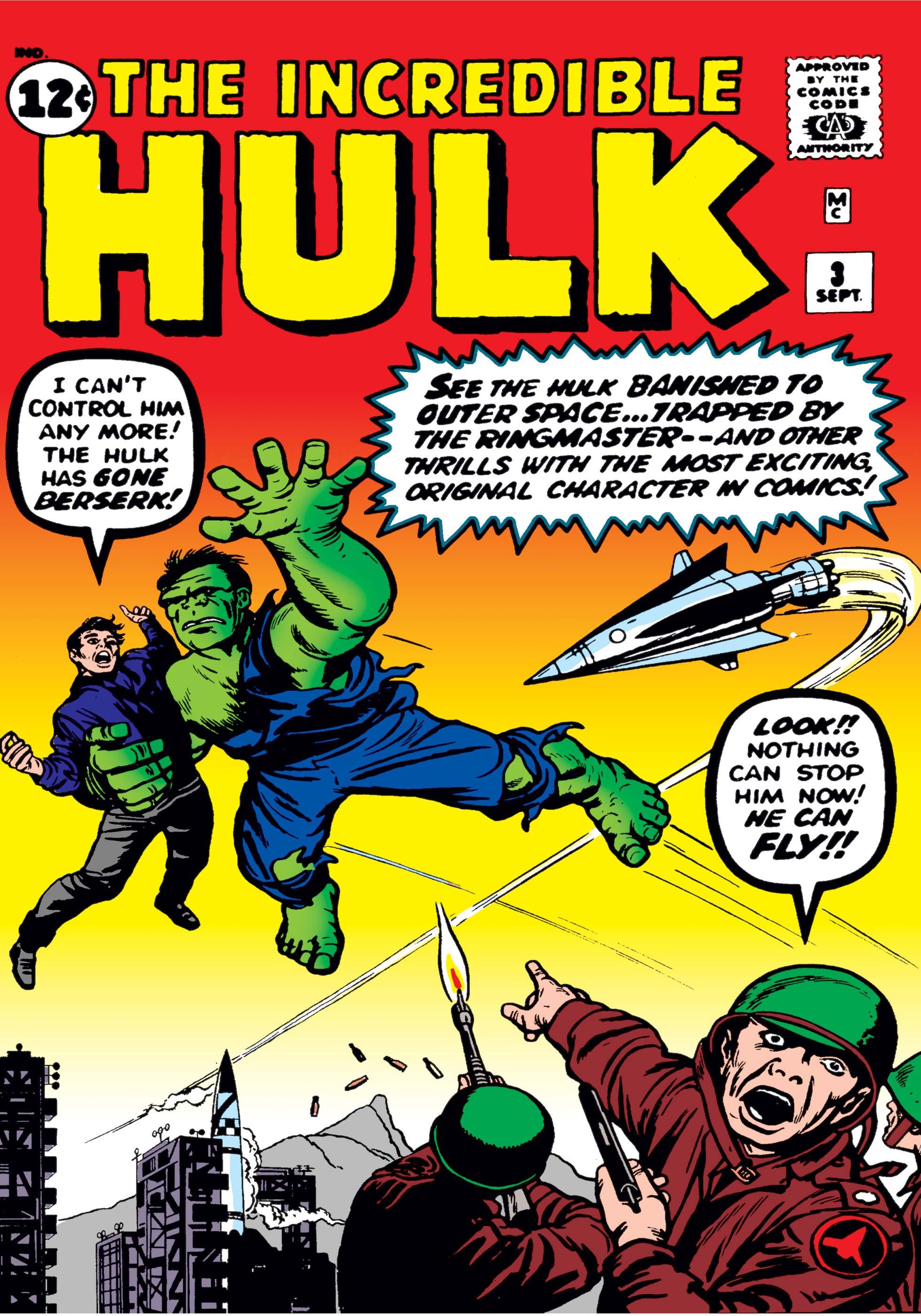 Best of Marvel Silver Age Comic Covers Part 3 The Incredible Hulk