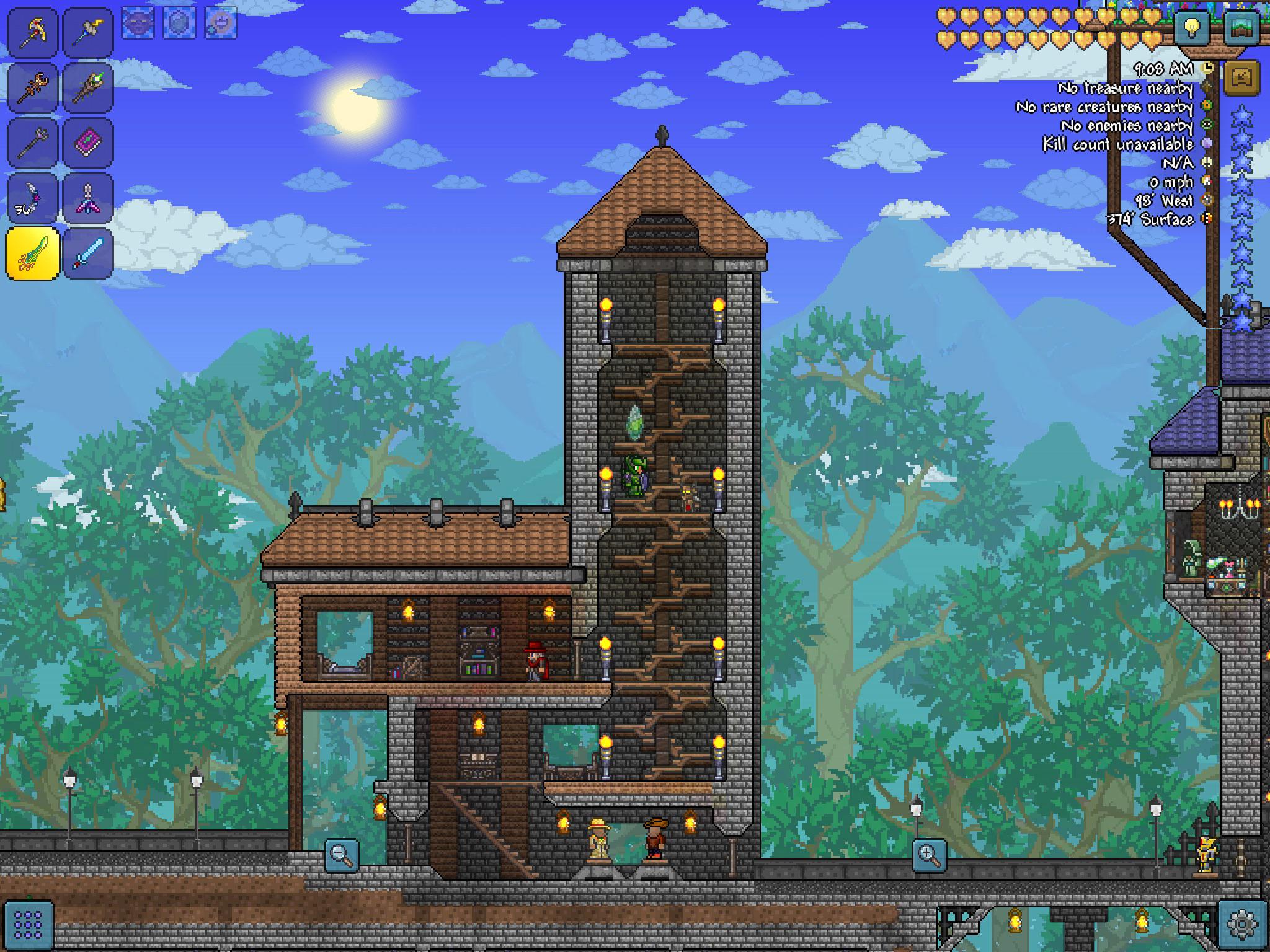 My small build for the clothiers shop any suggestions? r/Terraria