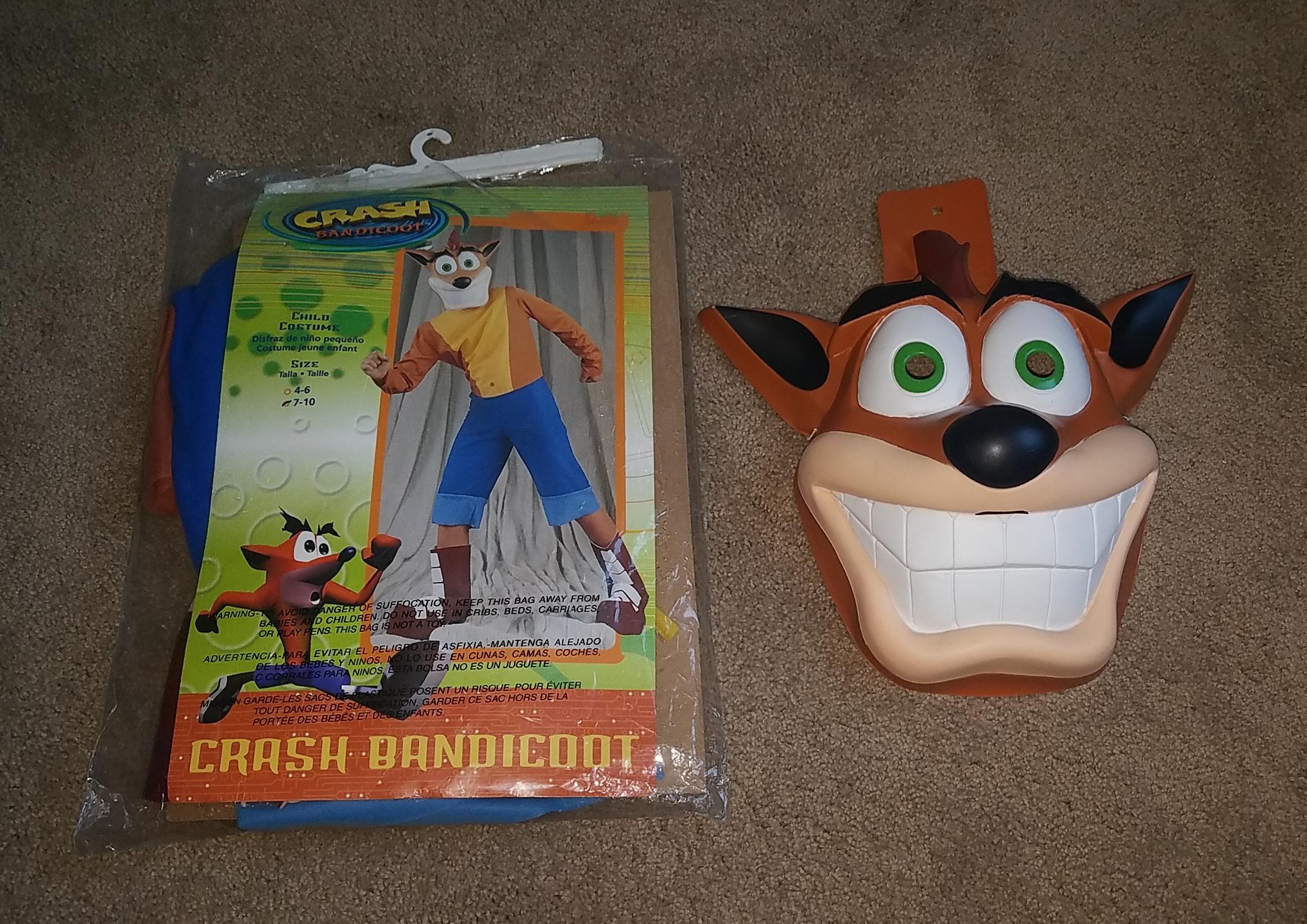 Crash Bandicoot Halloween Costume (1999) r/crashbandicoot
