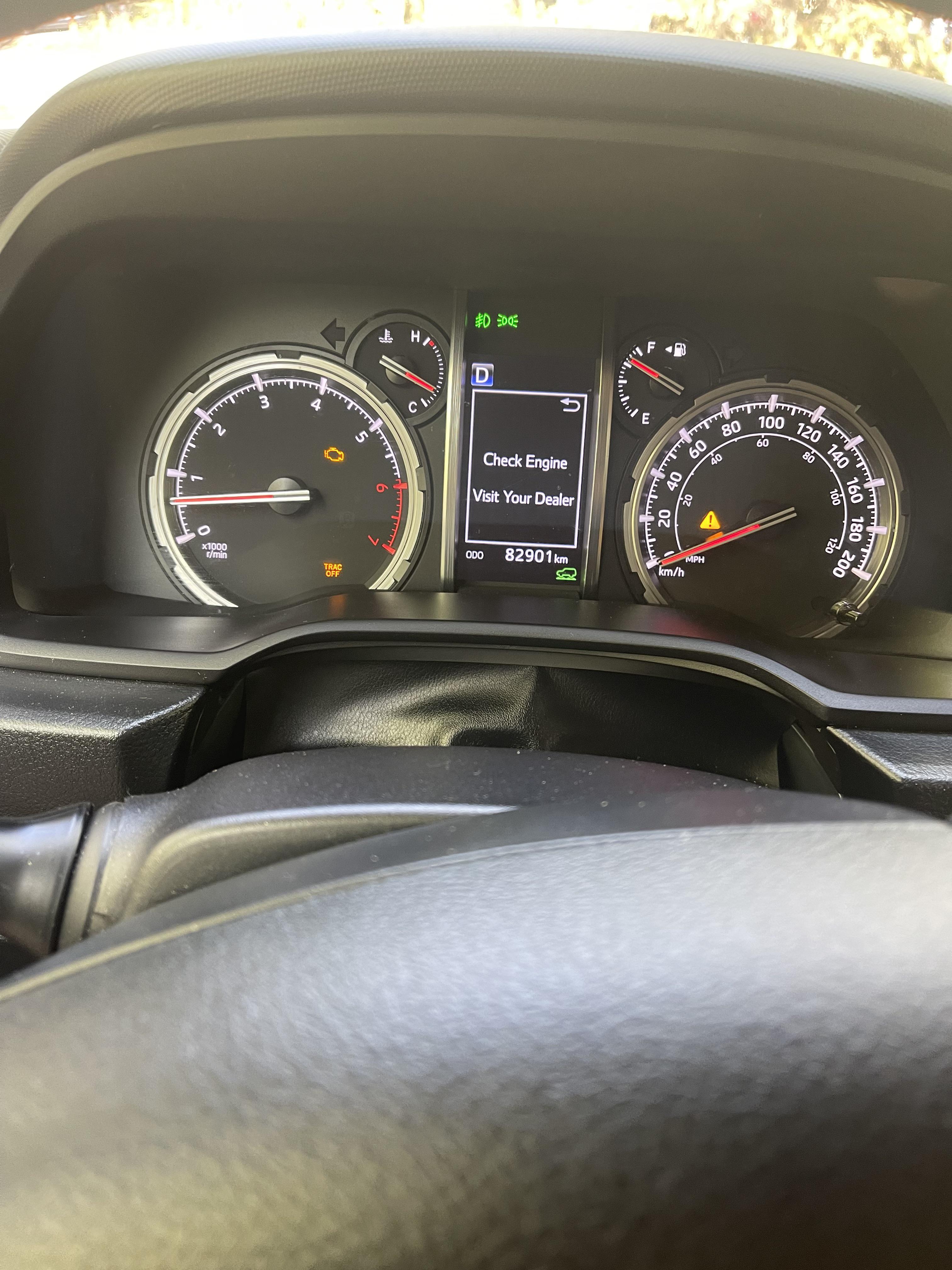 Engine light??? : r/4Runner