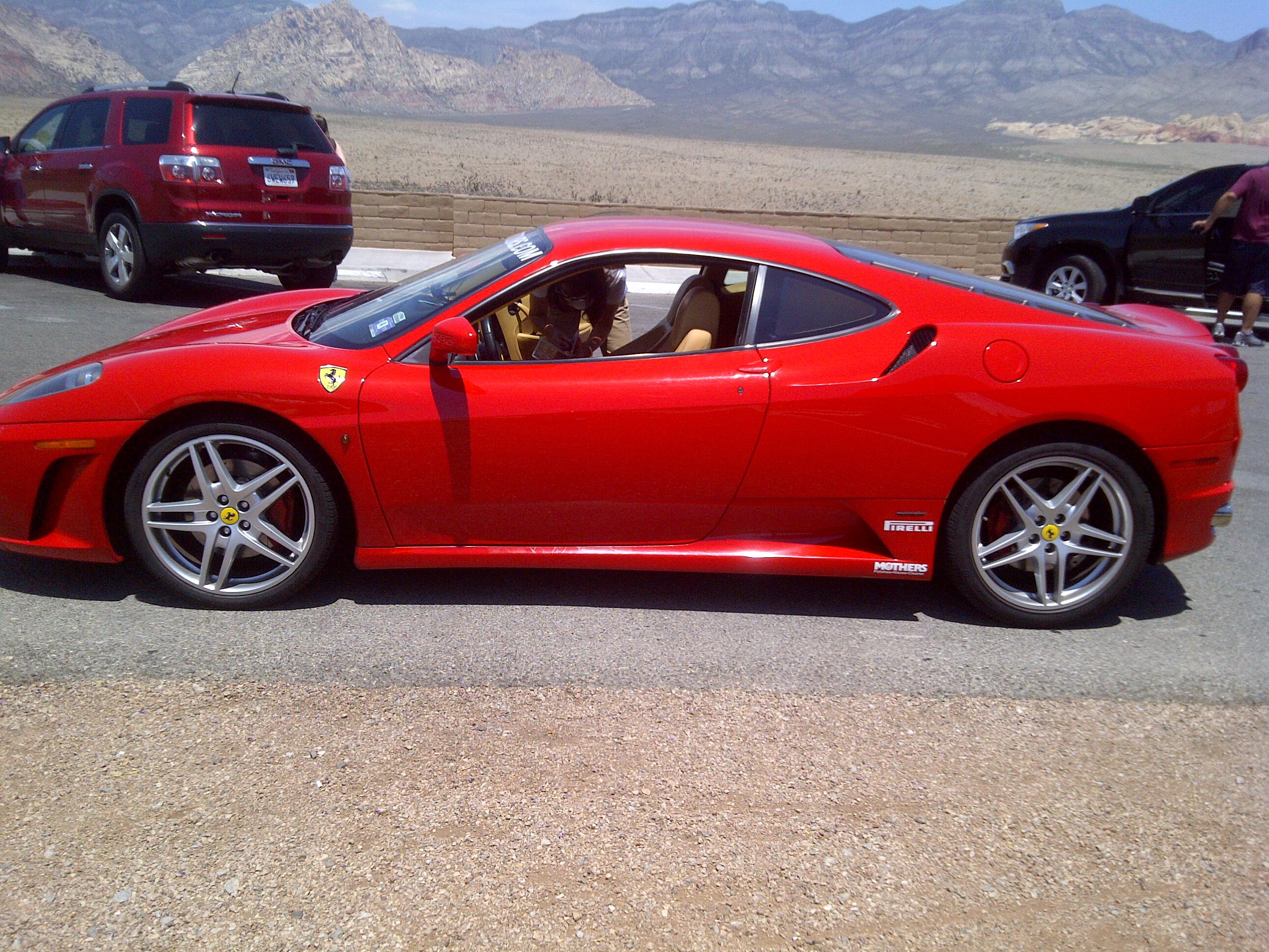 My ride in Vegas. Worth it. r/Ferrari