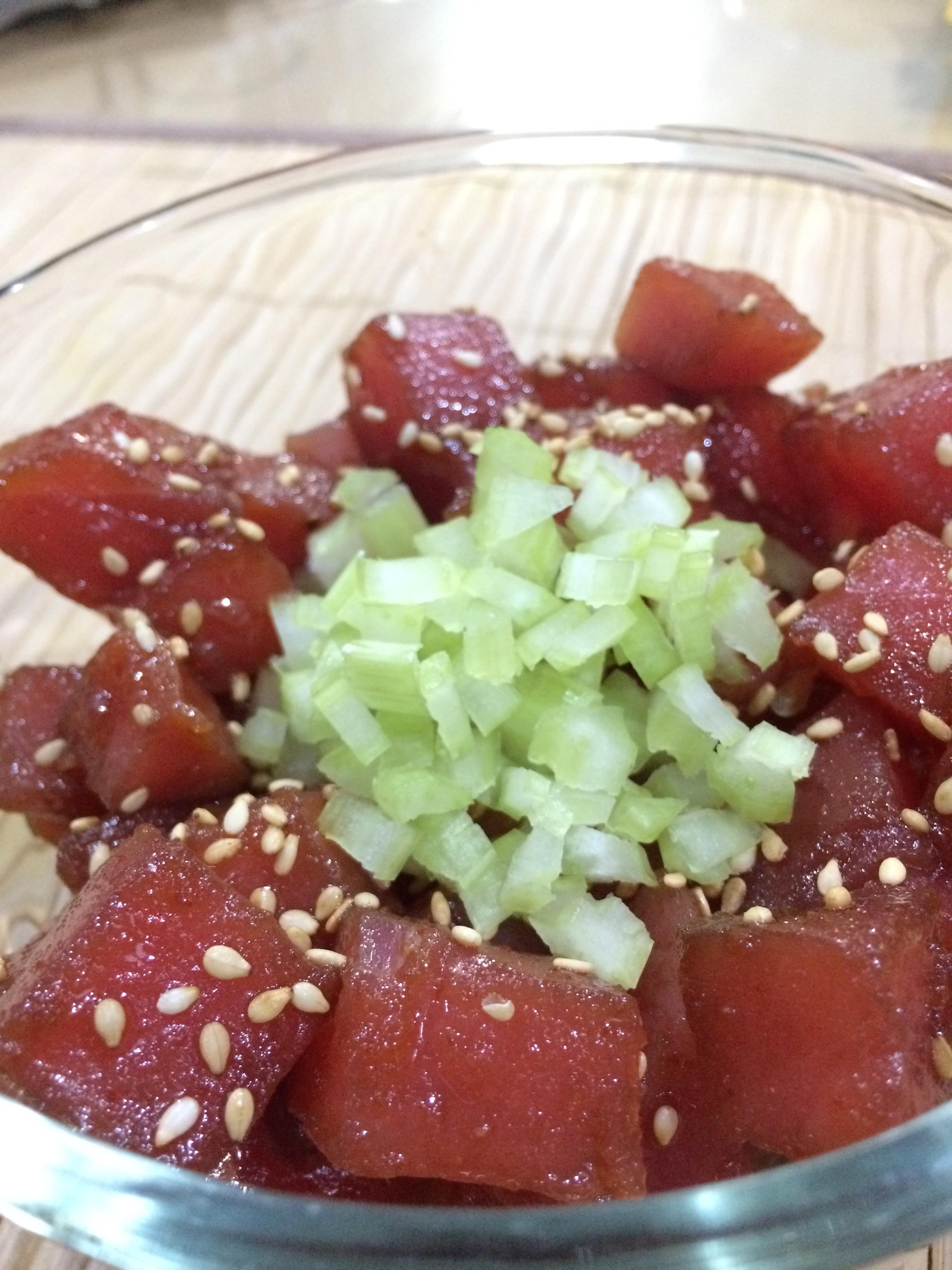 Spicy raw tuna r/food