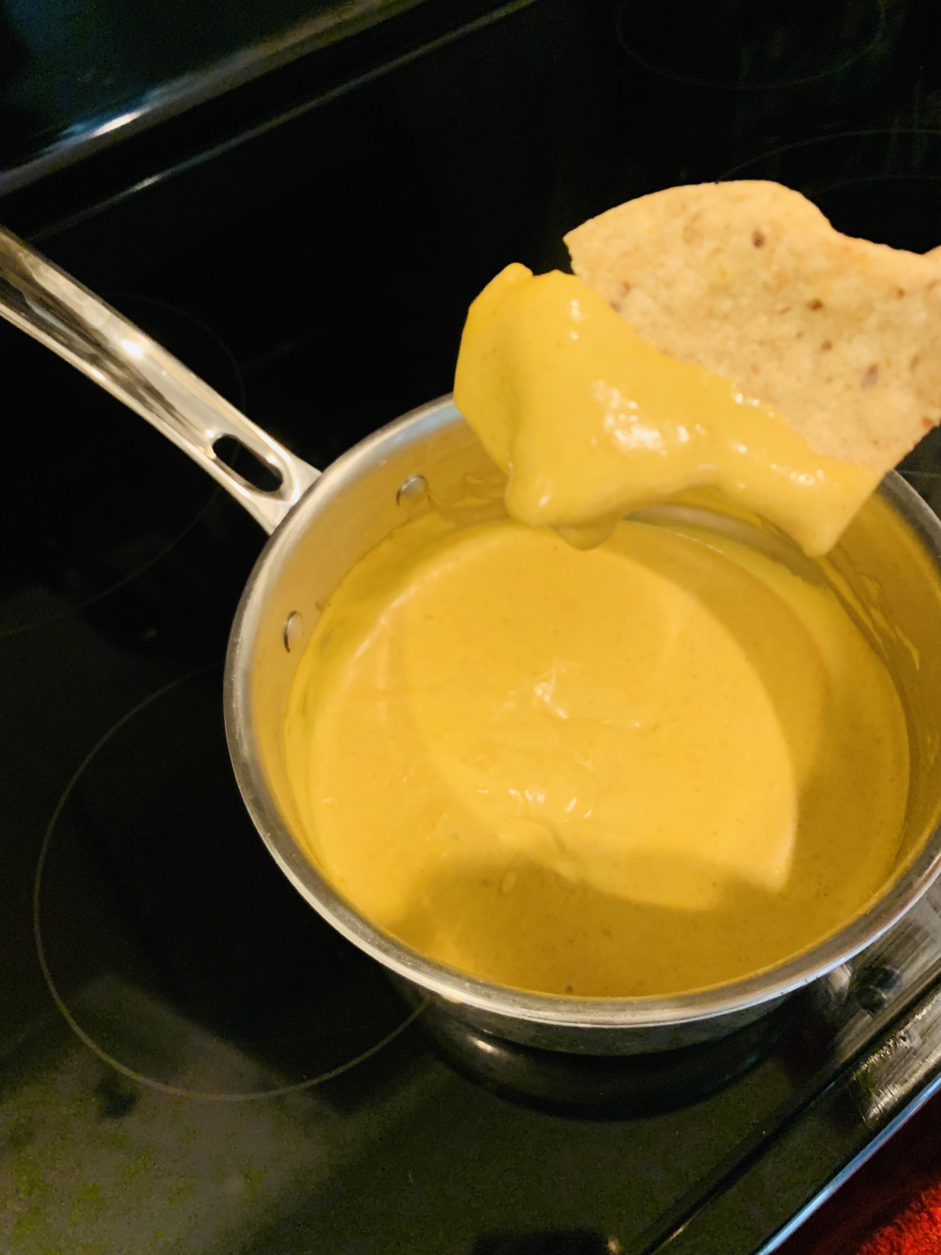 I’ve finally made a winning nacho cheese sauce!!! Recipe in comments