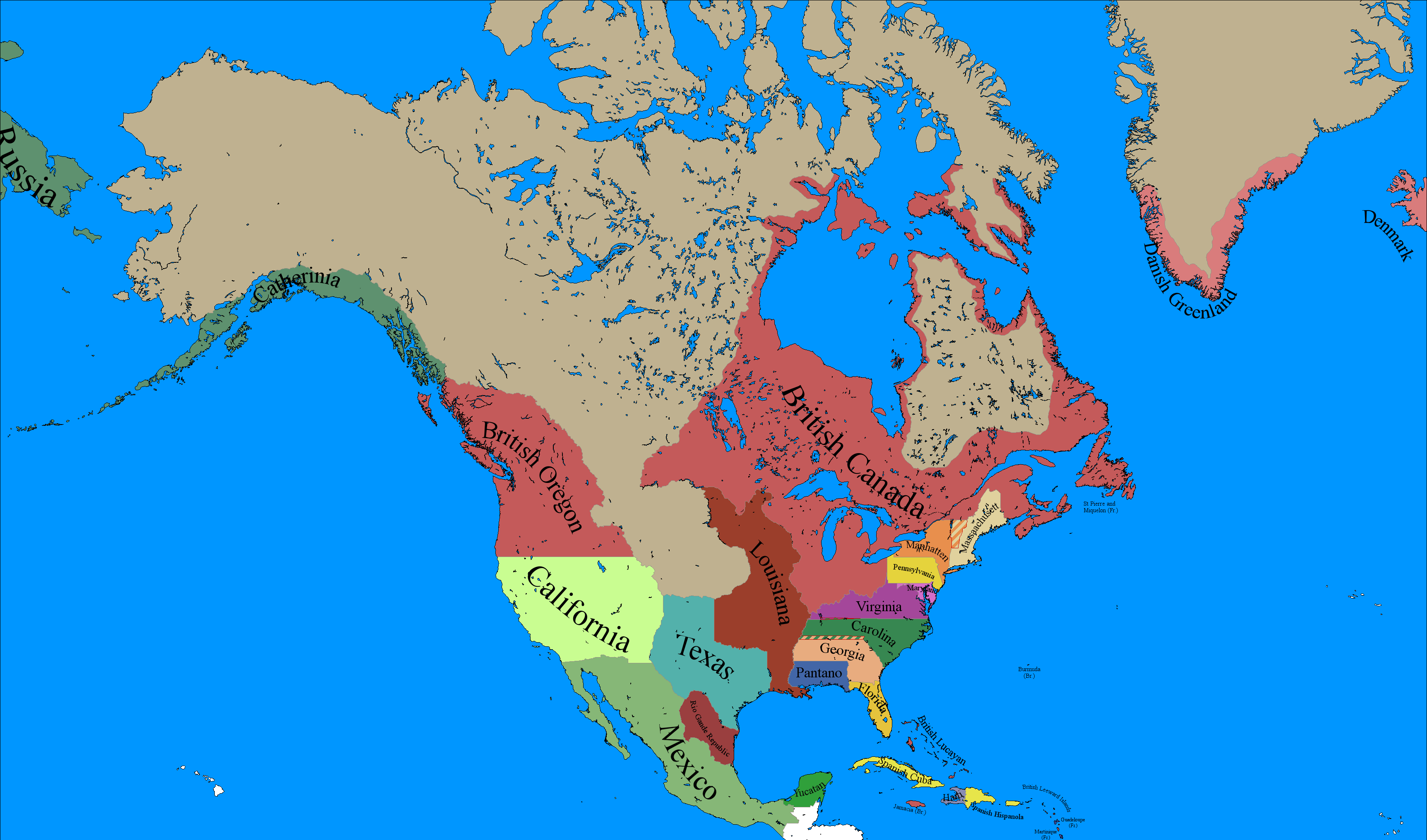 north america alternatehistory.com