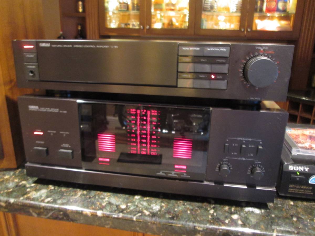 This is an awesome pair of matched Yamaha separates. It's a Yamaha C-60